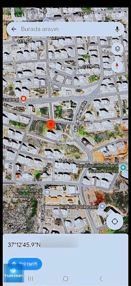 Turyap Gayrimenkul Dan Satılık Daıre Acil İkici 35 De Giriş Kat - Görsel 9