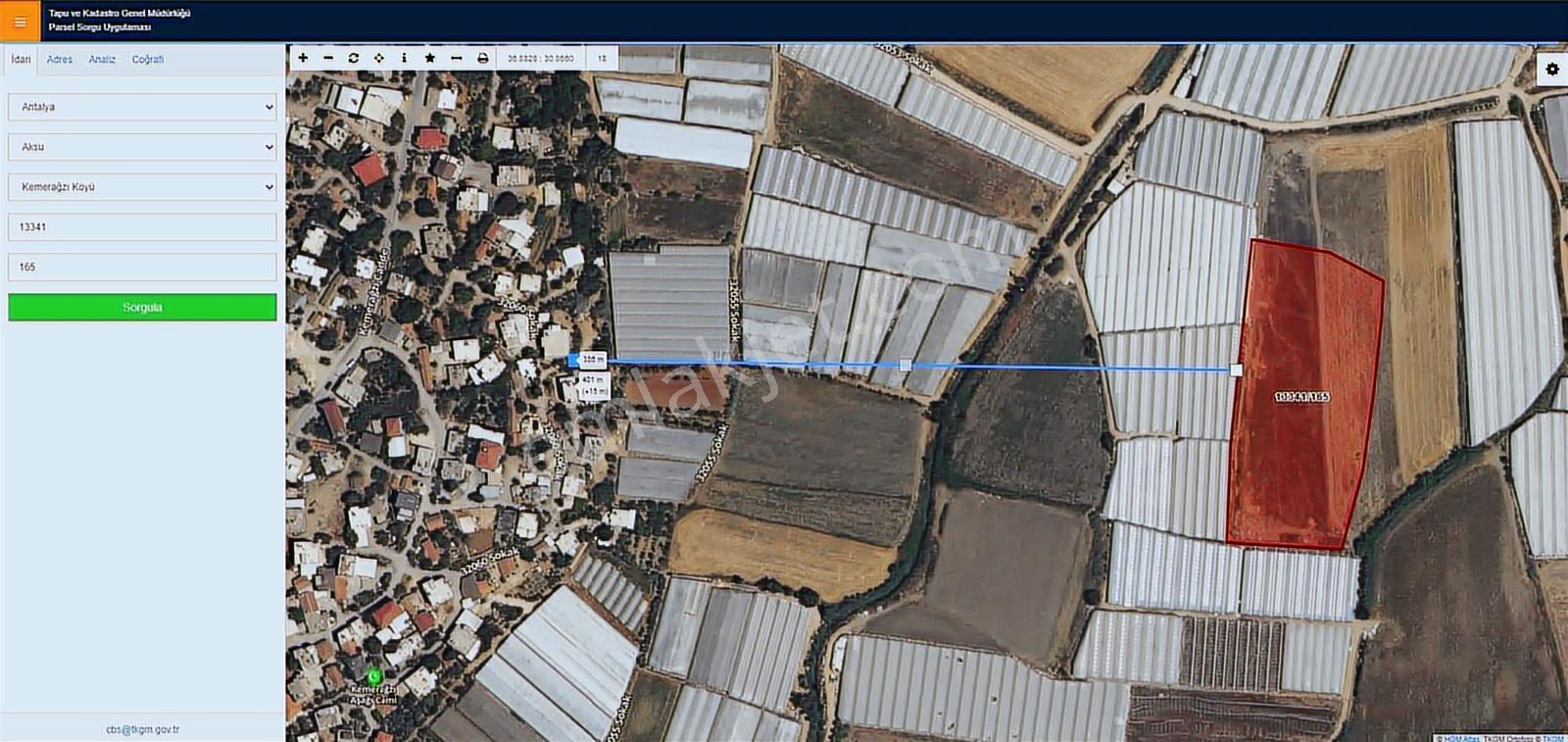 Kemerağzı Merkeze Yürüme Mesafesinde 4898m2 Tarla - Görsel 6