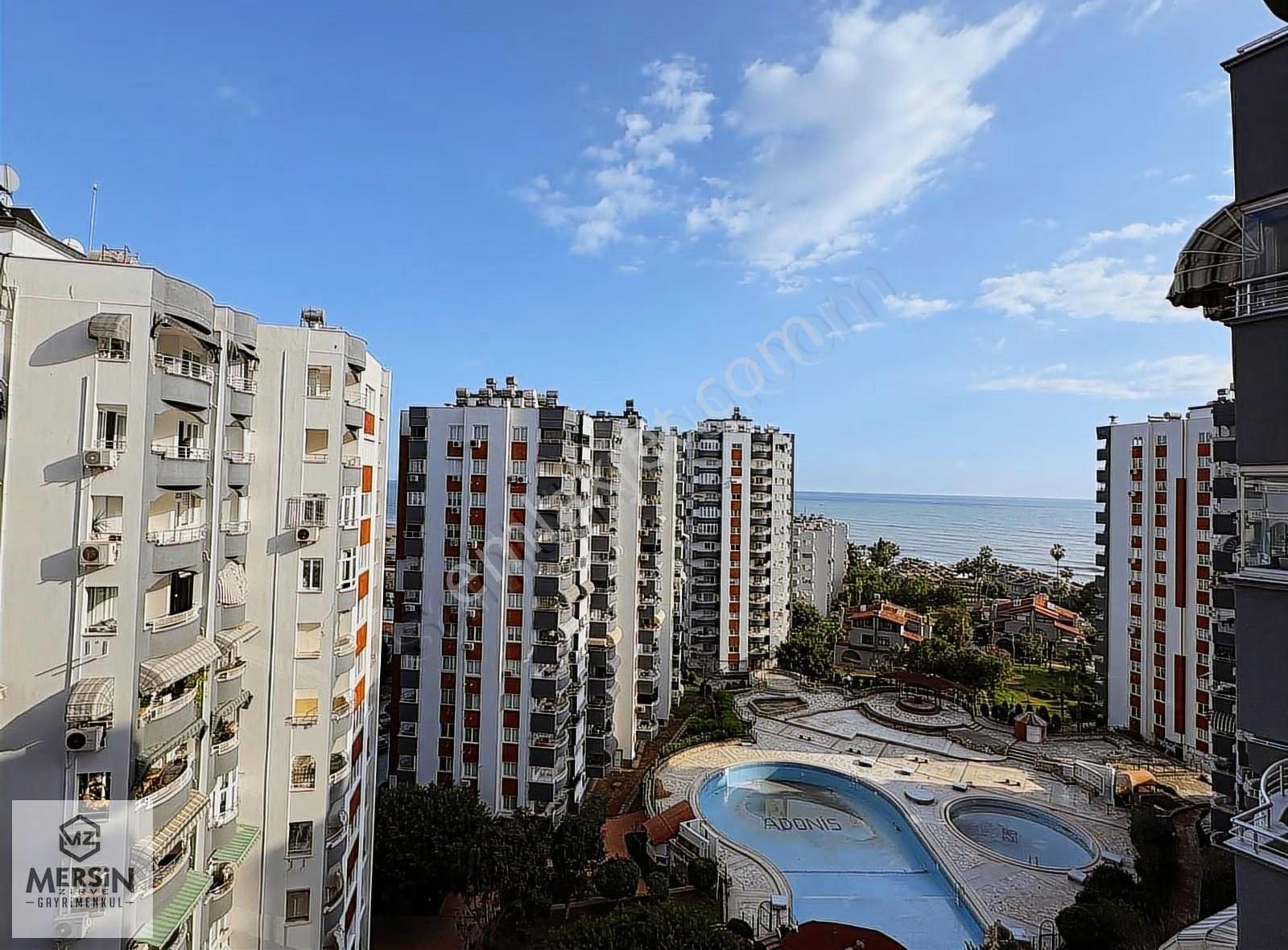 Mezitli Adonis Sitesi'nde Deniz Manzaralı Satılık 3+1 Daire - Görsel 15
