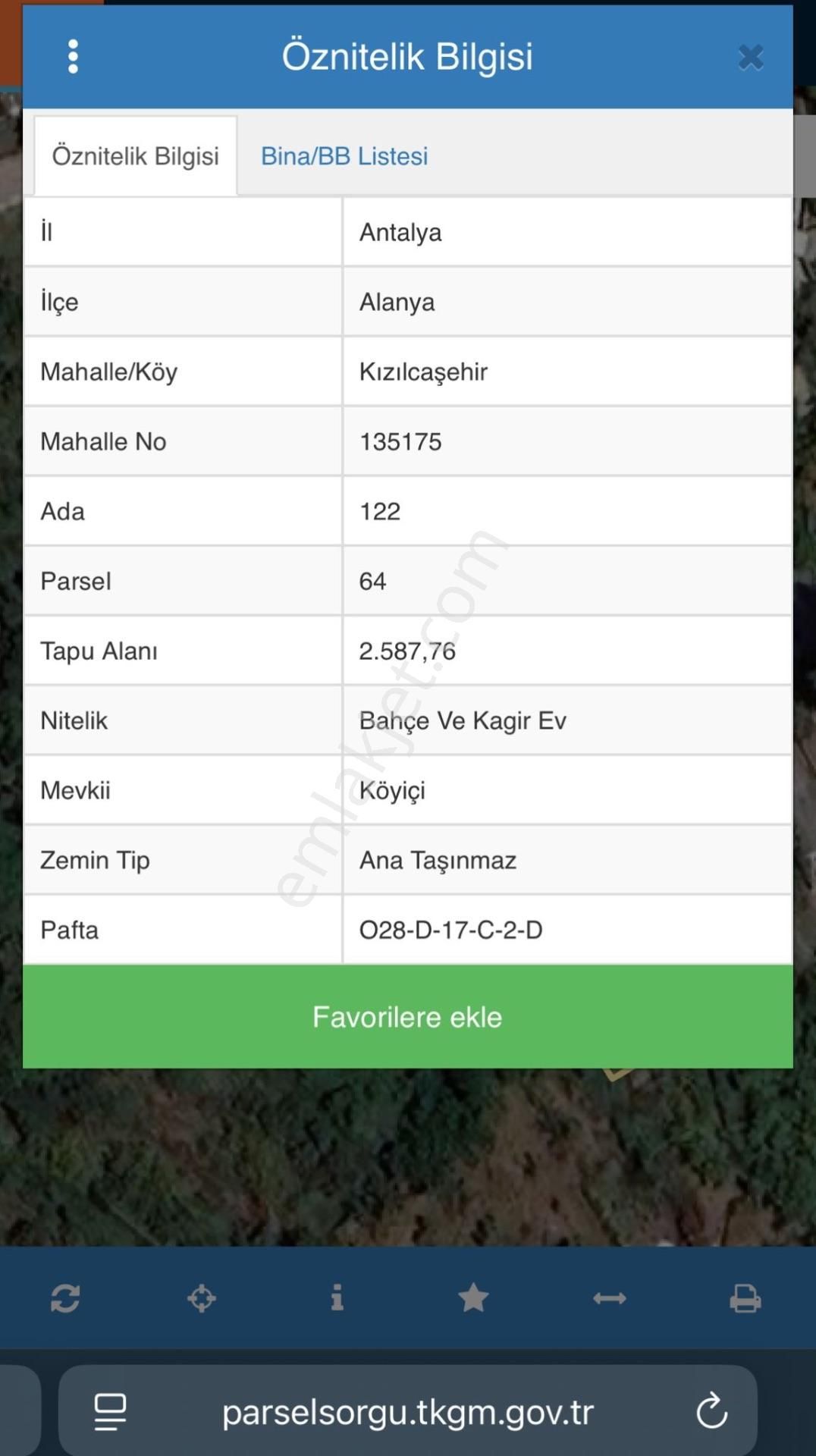 Alanya Kızılcaşehir'de Satılık 215 Mt2 Tarla - Görsel 17