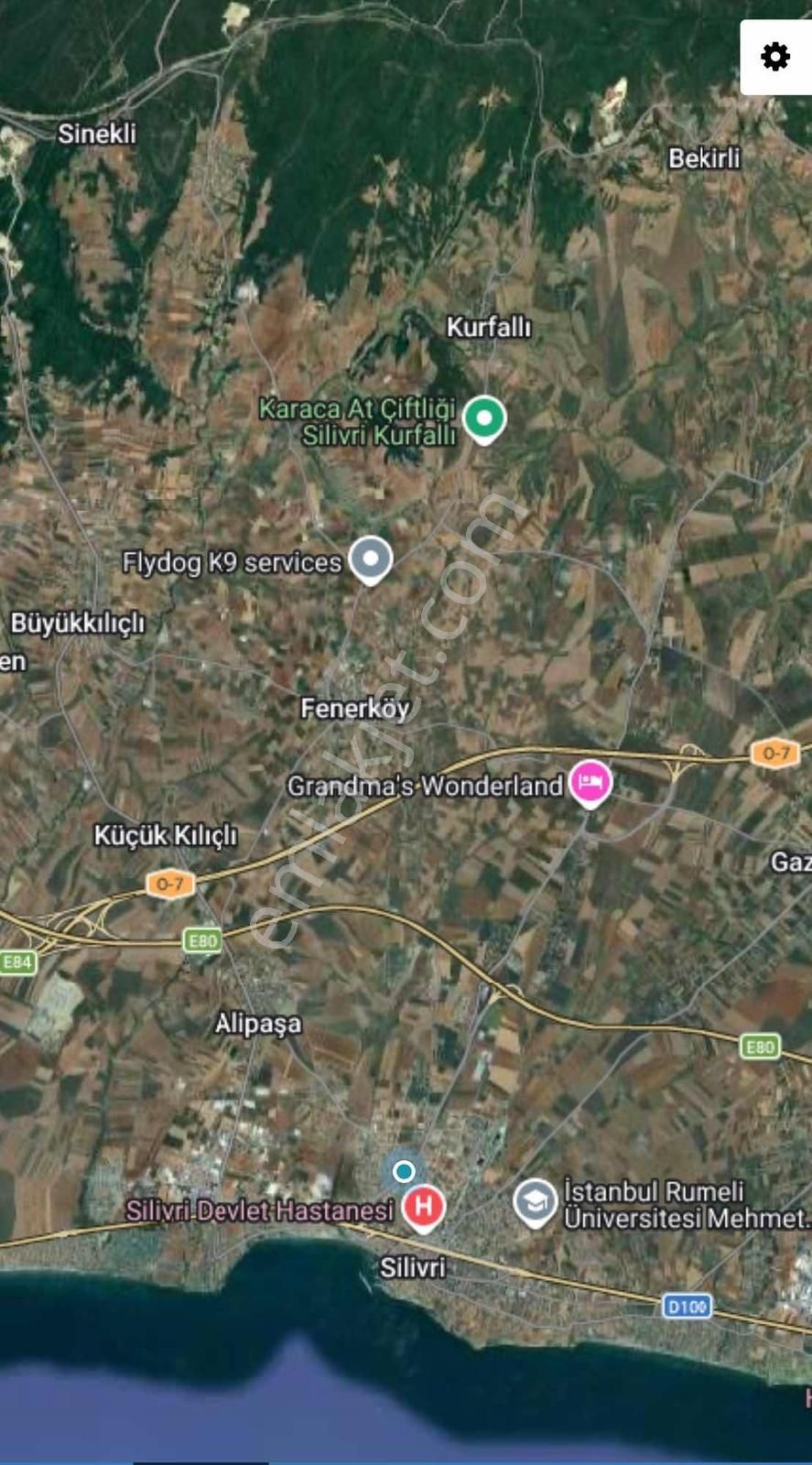 Kurfalı Köyünde Müstakil Tek Tapulu Ormana Cephe Satılık Tarla - Görsel 2