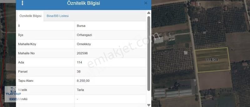Yalova Turyaptan İznik Gölüne Yakın Yatırımlık Tarla - Görsel 5