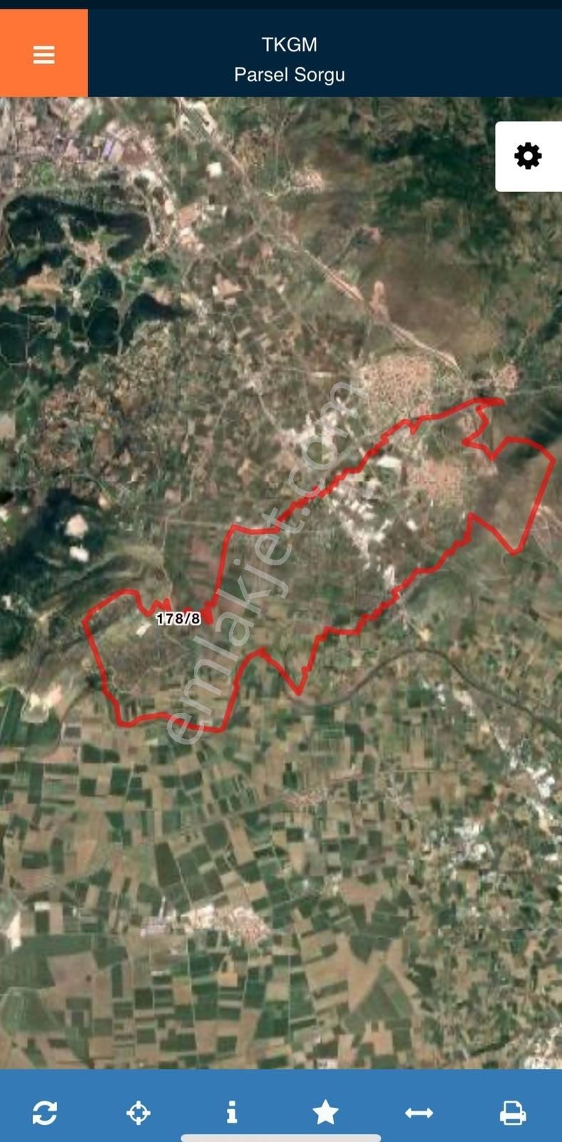 Satılık Müstakil Tek Tapulu Tarla Menemen Türkelli - Görsel 3