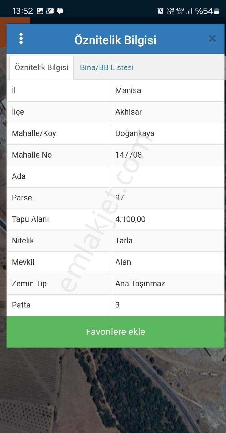 Akhisar Dogankaya Da 4.100 Metre Kare Yatırımlık Zeytinli Tarla - Görsel 7