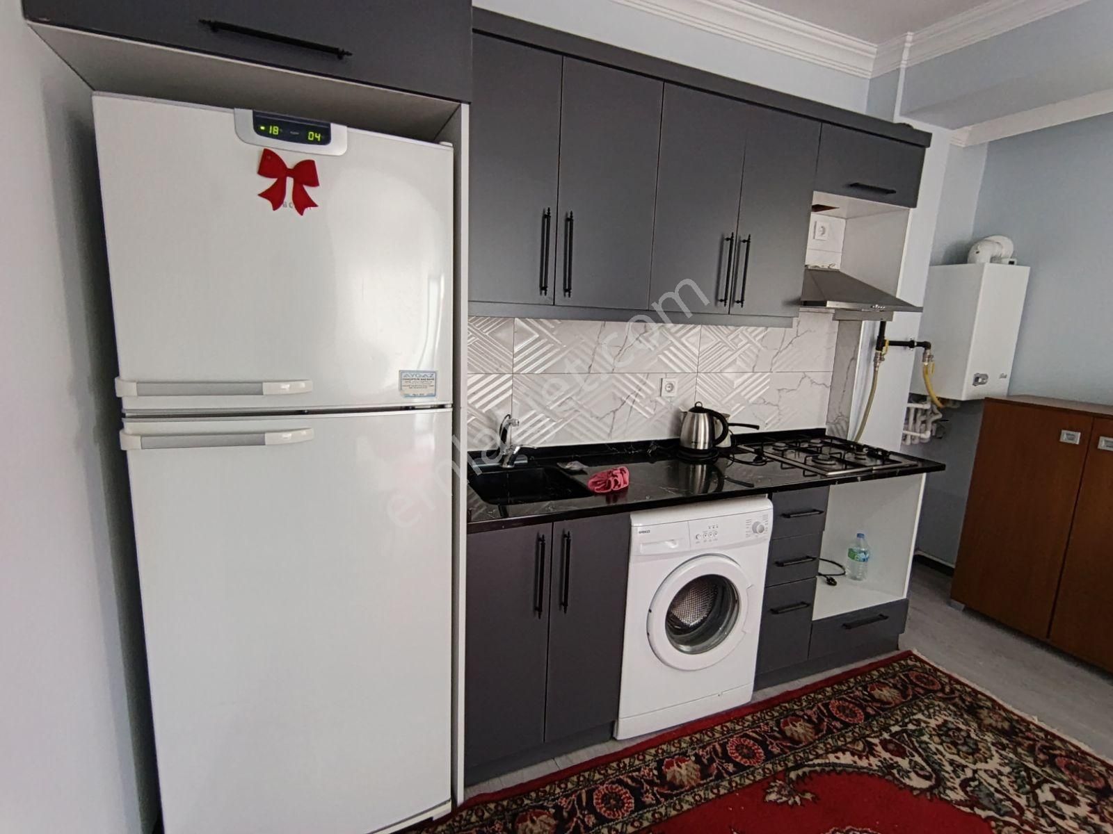 Yeniçiftlikte Kiralık 1+1 Eşyalı Daire Asansörü 2. Kat İskanlı - Görsel 11