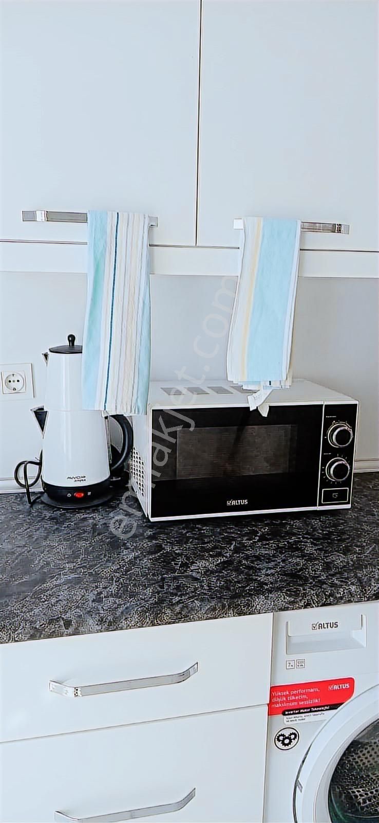 Belek Şehir Merkezinde Eşyalı Full Daire, - Görsel 24