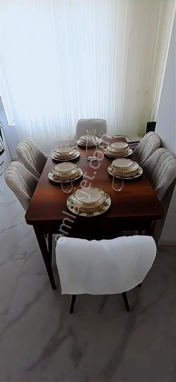 Belek Şehir Merkezinde Eşyalı Full Daire, - Görsel 17