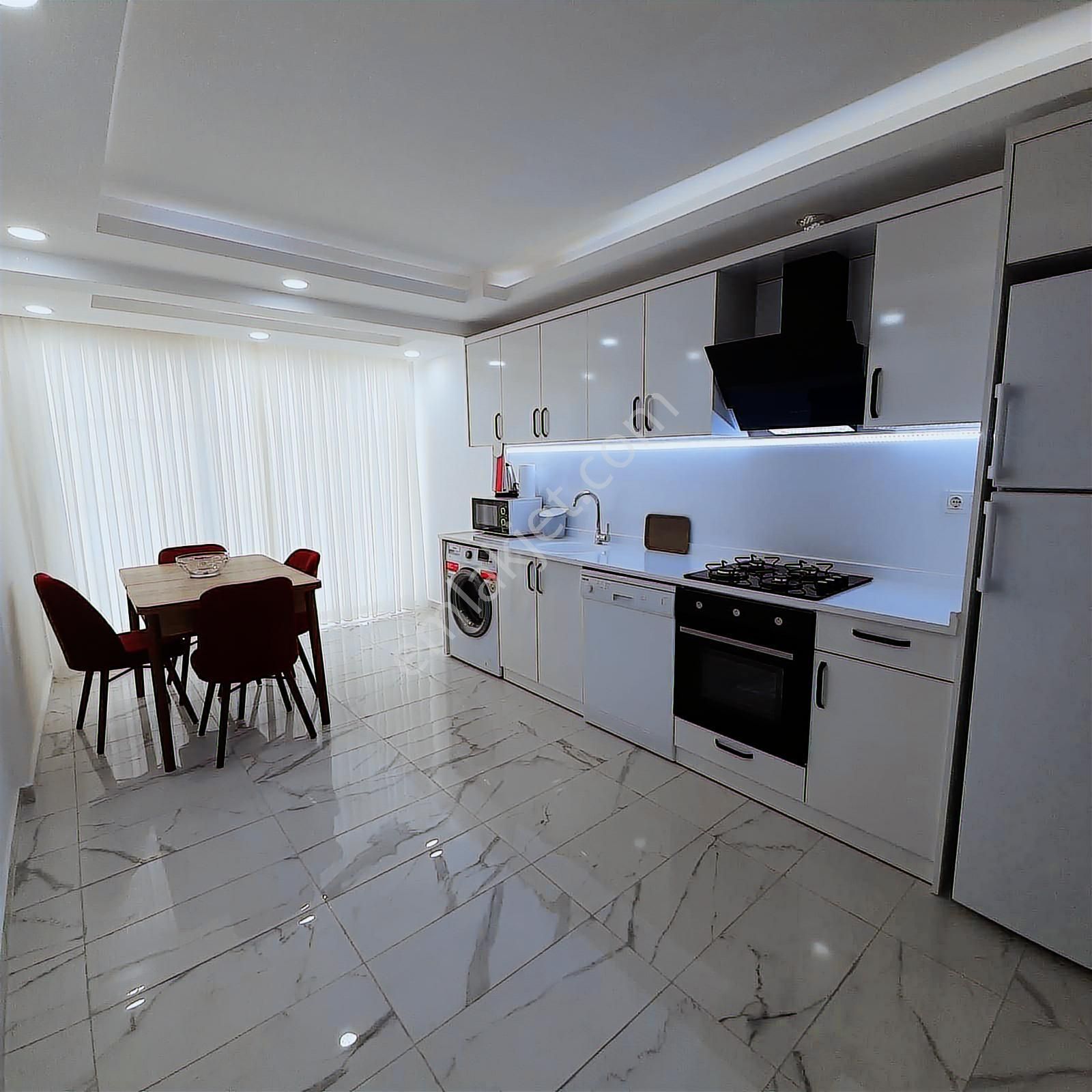 Belek Merkez'de 2+1 Dublex Sıfır Eşyalı Home Ofis - Görsel 8