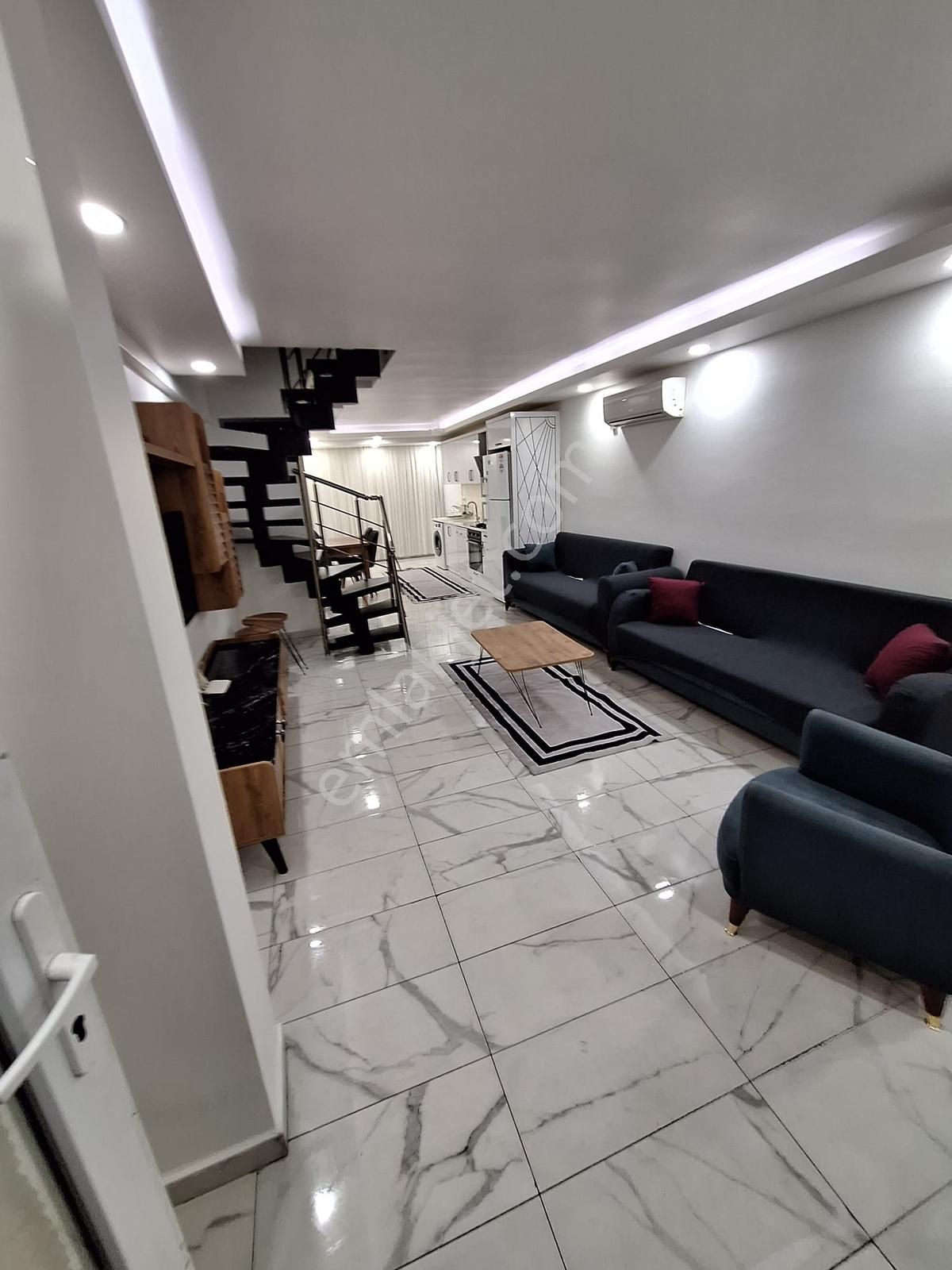 Belek Merkez'de 2+1 Dublex Sıfır Eşyalı Home Ofis - Görsel 21