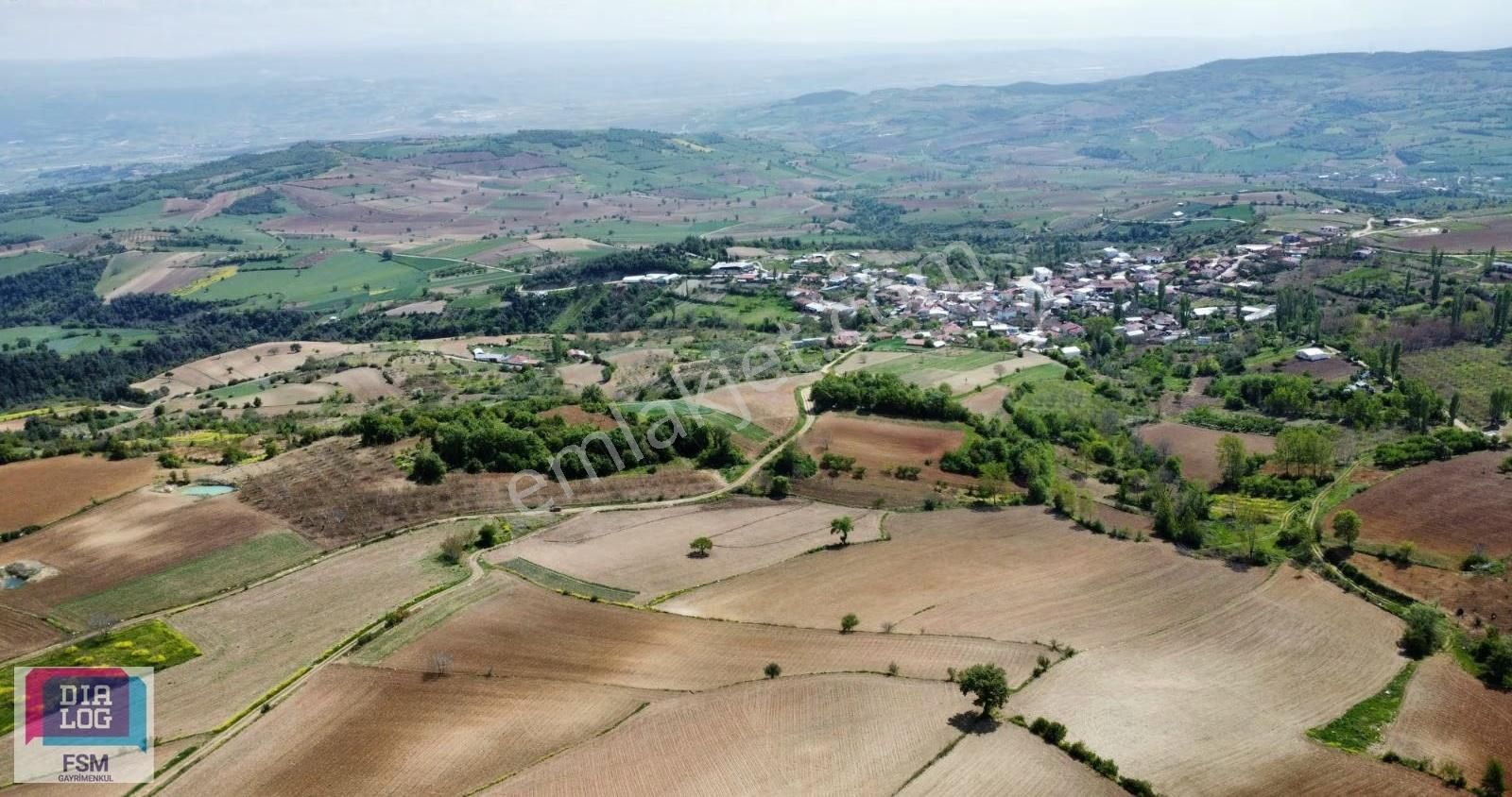 Bursa Yenişehir Kızılköy'de - Yola Cephe 7.629 Çiftlik Arazisi - Görsel 2