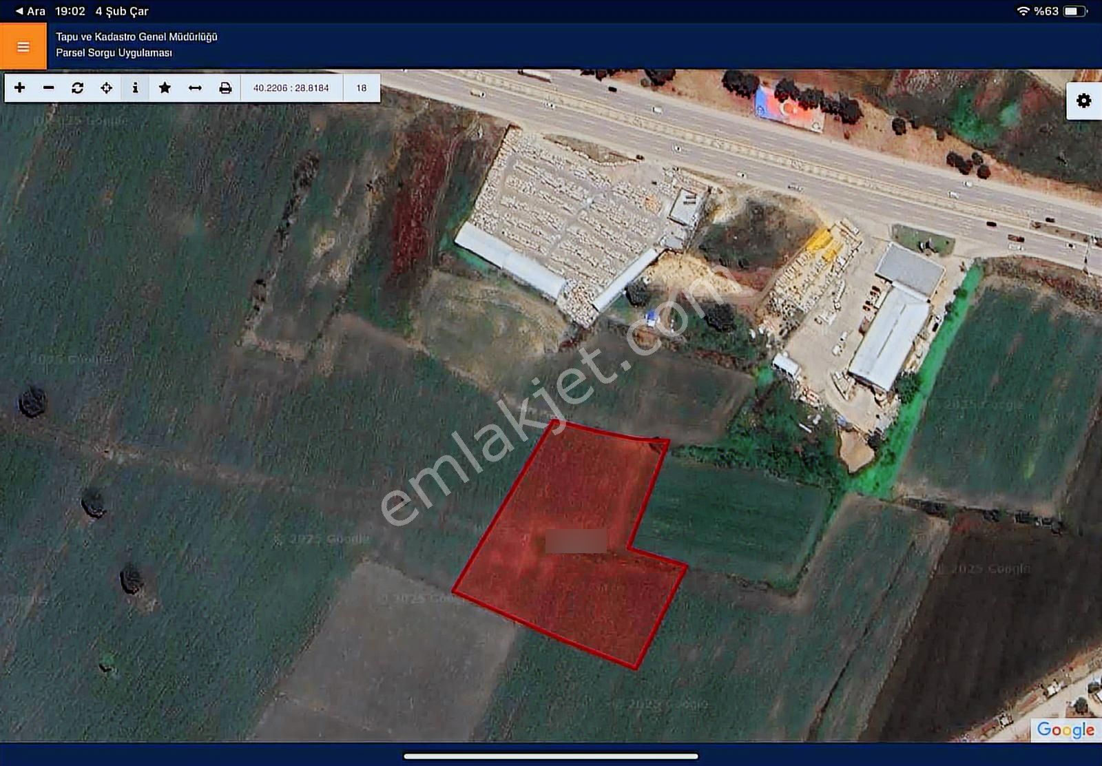 Cb Başrol'den Görükle Balkanda Satılık İmar Dibi Arazi - Görsel 11