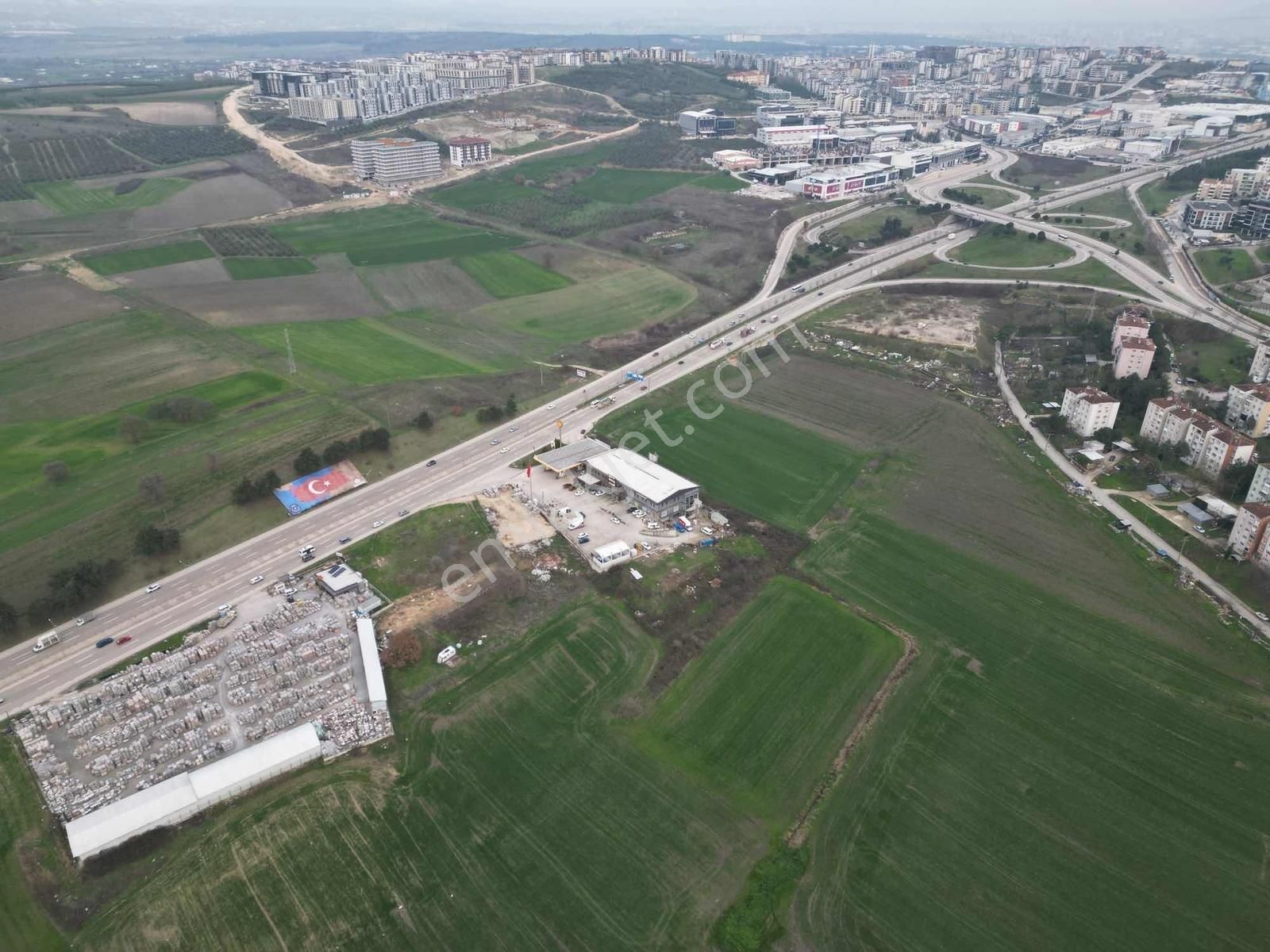 Cb Başrol'den Görükle Balkanda Satılık İmar Dibi Arazi - Görsel 6