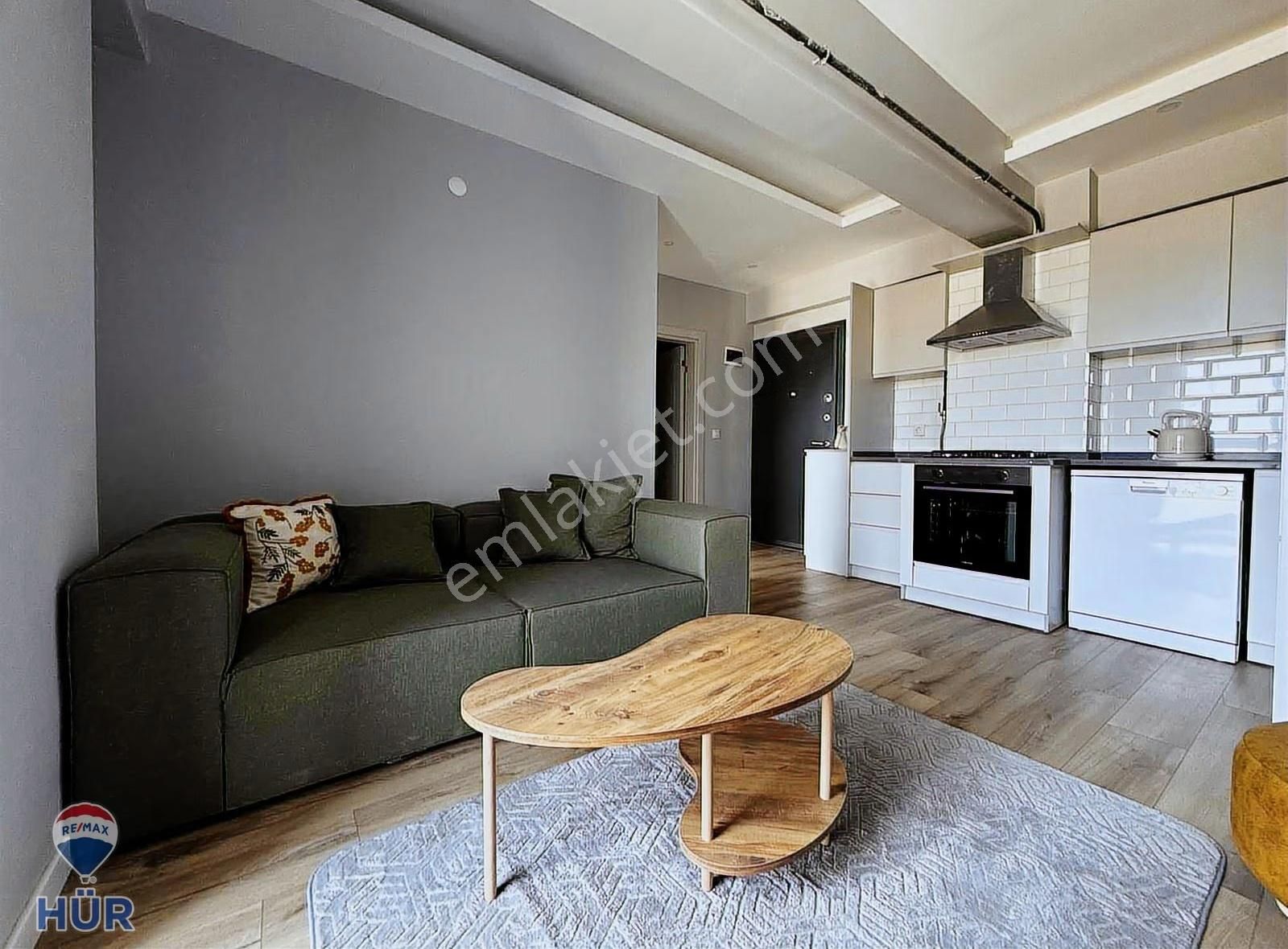 Remax Hür İlke Aydaş'tan Yeni Ve Eşyalı 1+1 Kiralık Daire - Görsel 12