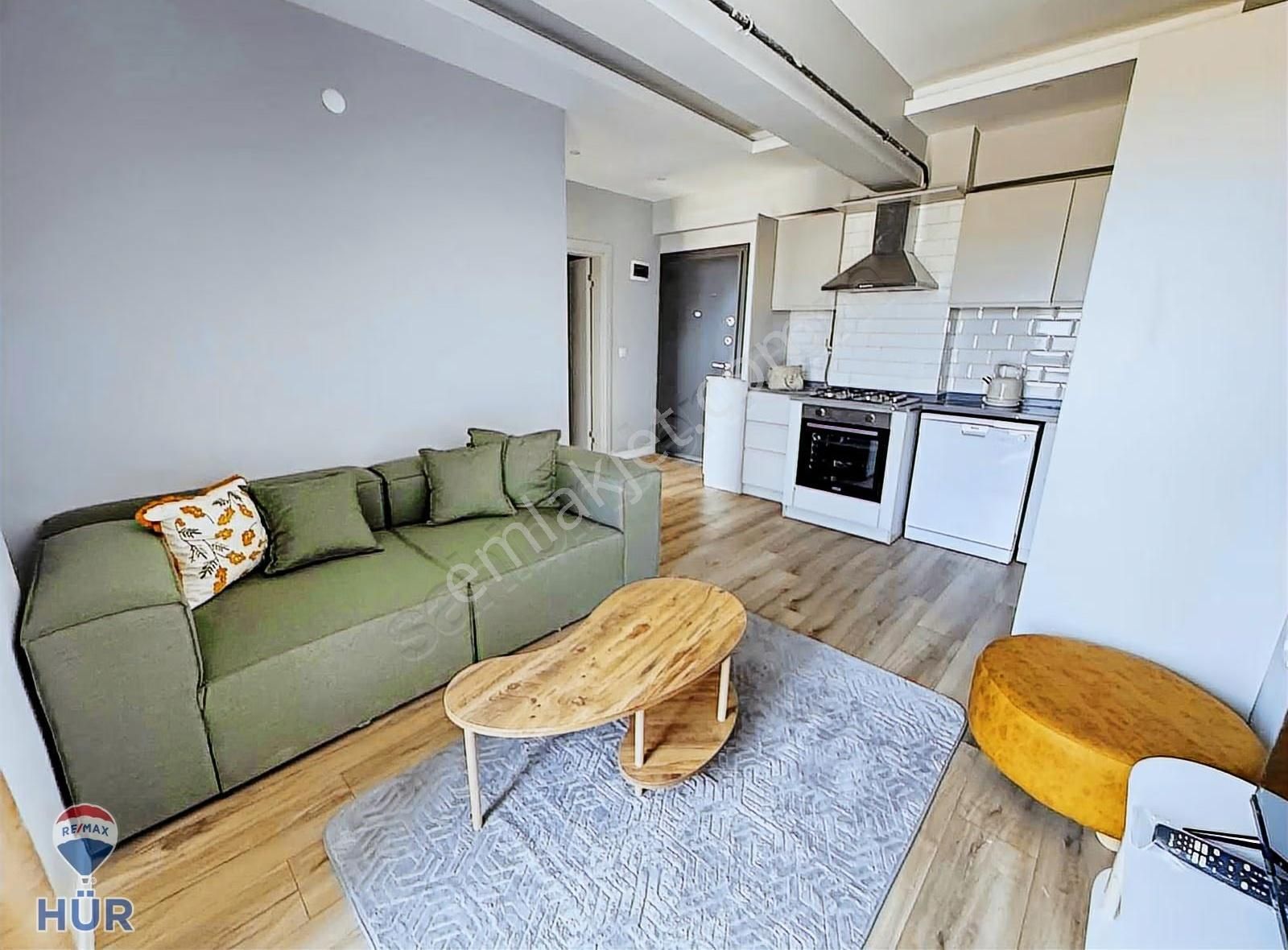 Remax Hür İlke Aydaş'tan Yeni Ve Eşyalı 1+1 Kiralık Daire - Görsel 25