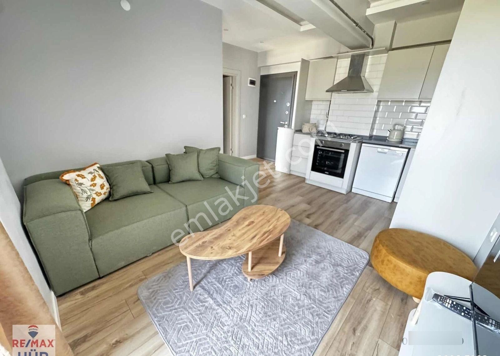 Remax Hür İlke Aydaş'tan Yeni Ve Eşyalı 1+1 Kiralık Daire - Görsel 12