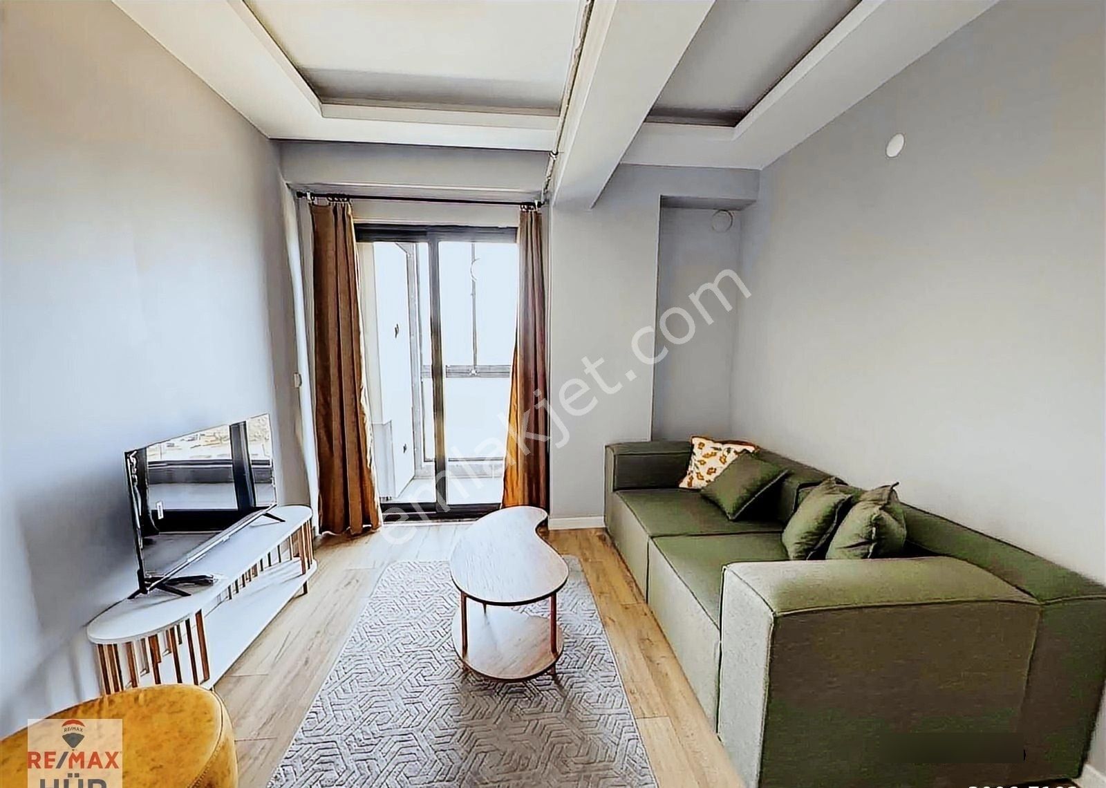 Remax Hür İlke Aydaş'tan Yeni Ve Eşyalı 1+1 Kiralık Daire - Görsel 17