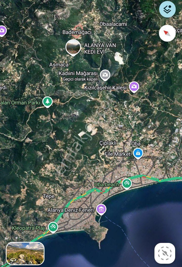 Alanya Deniz Şehir Doğa Manzaralı - Görsel 2