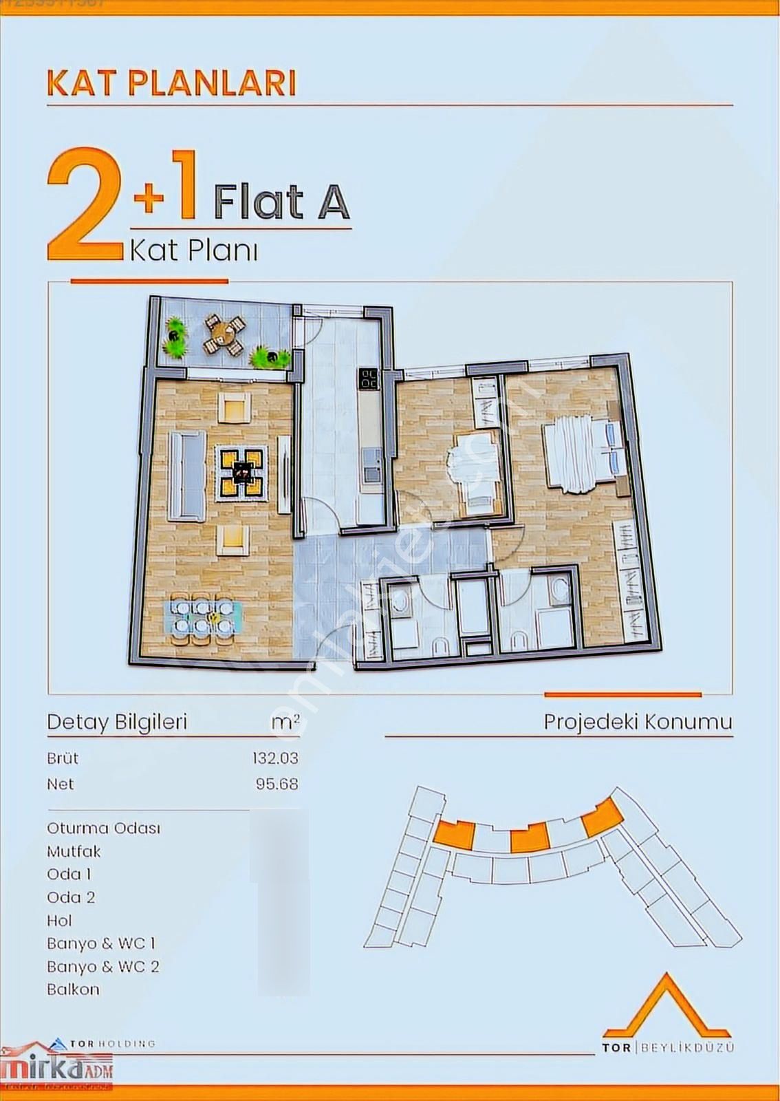 Tor Beylikdüzü De Kiralık Arakat 2+1 Sıfır Ful Concept - Görsel 10