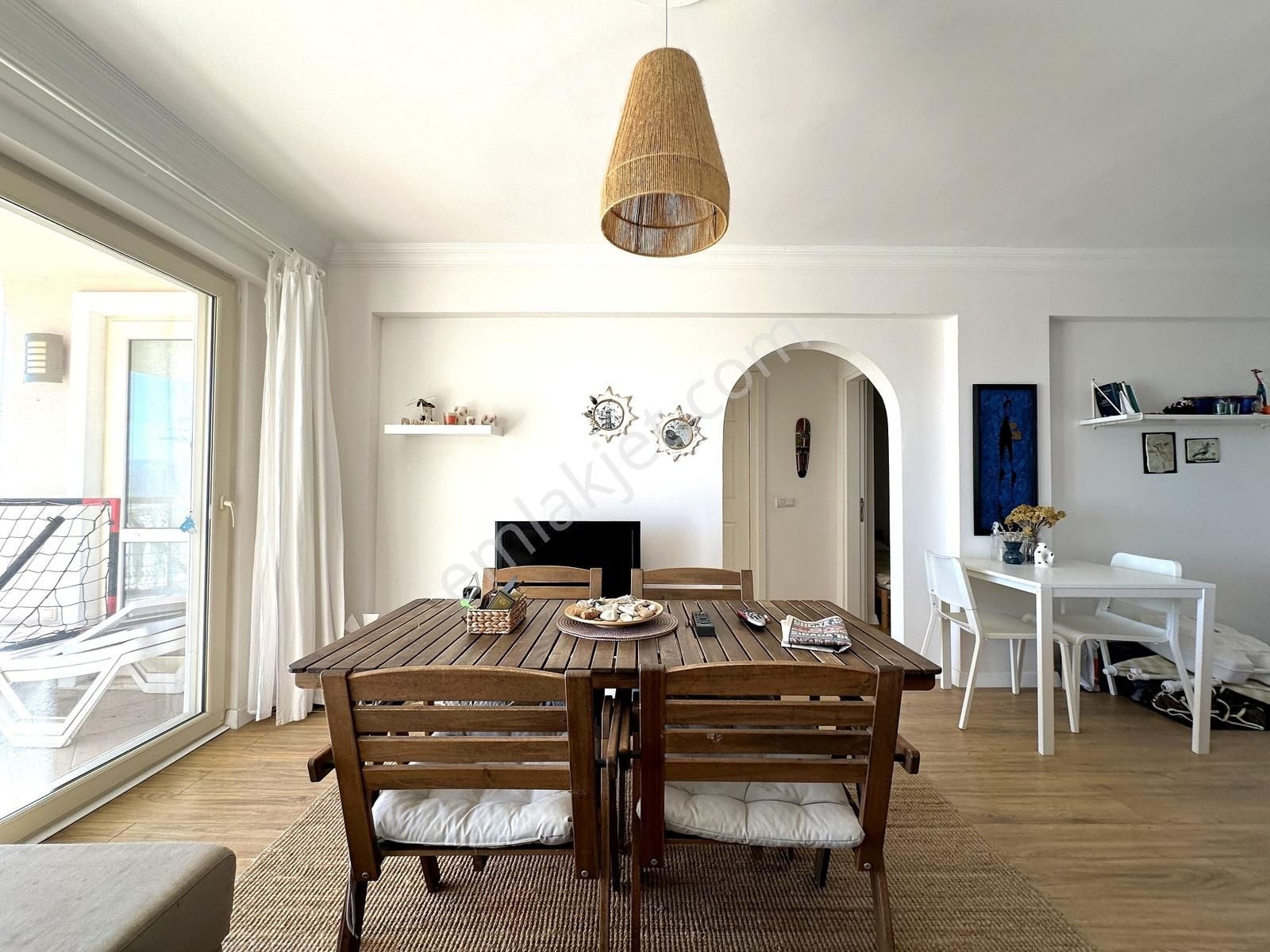 Bodrum Plajlı Sitede 400m2 Köşe Bahçeli Eşyalı Manzaralı Daire - Görsel 34