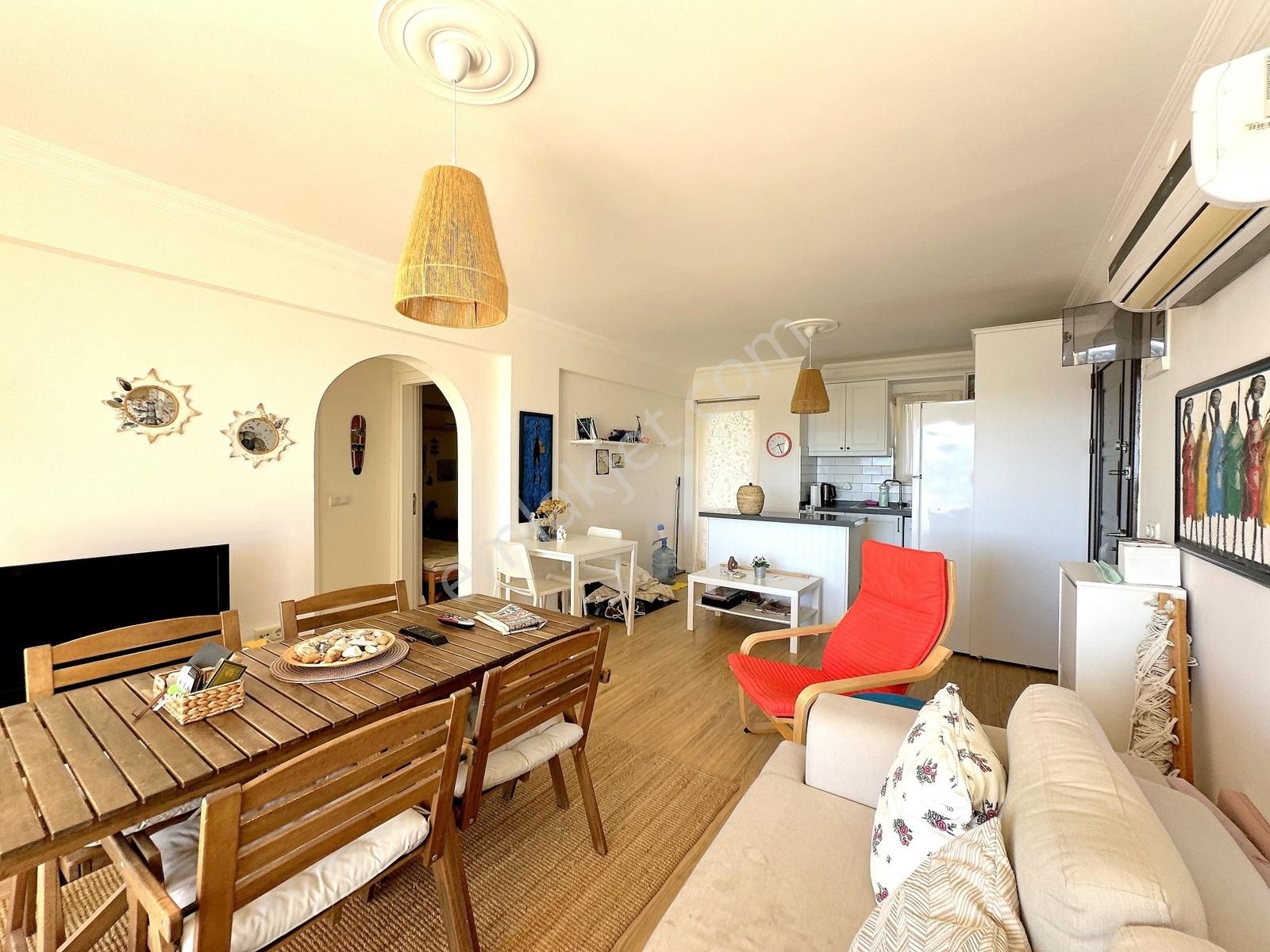 Bodrum Plajlı Sitede 400m2 Köşe Bahçeli Eşyalı Manzaralı Daire - Görsel 21