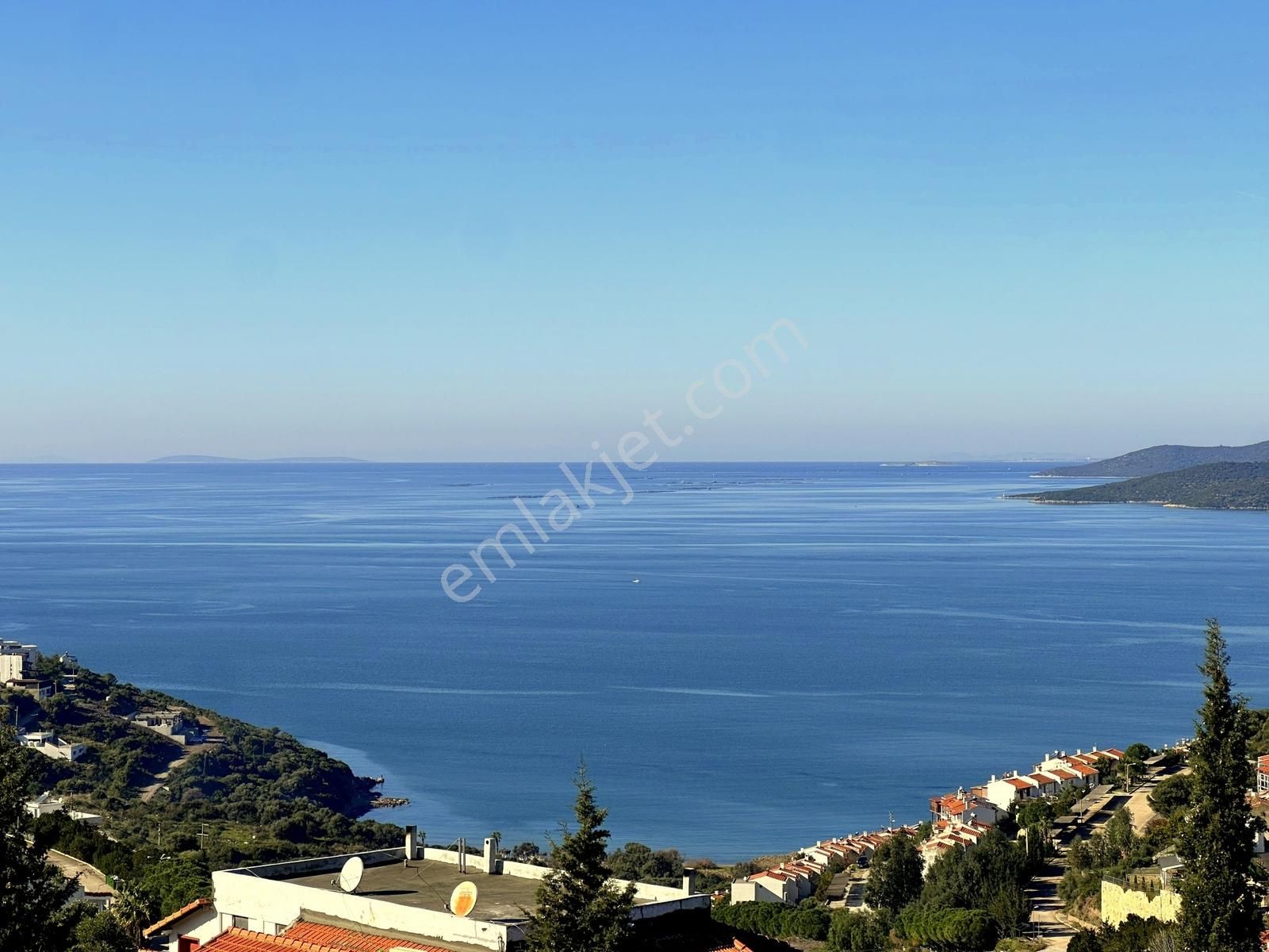 Adabükü Plajlı Site Ön Sıra Deniz Manzaralı 400m2 Bahçeli Villa - Görsel 29