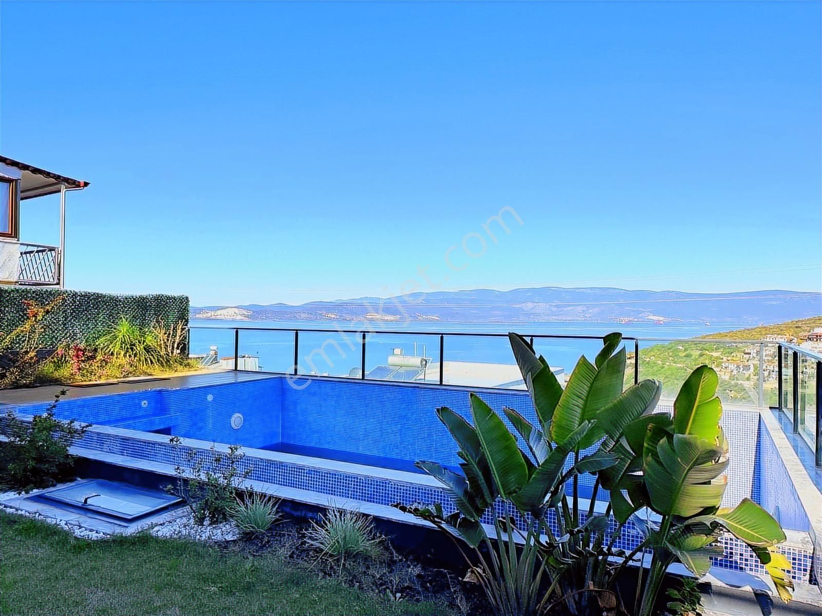 Adabükü Turkuaz Koy Denize Sıfır Plajlı 500 M2 İçinde Yeni Villa - Görsel 5