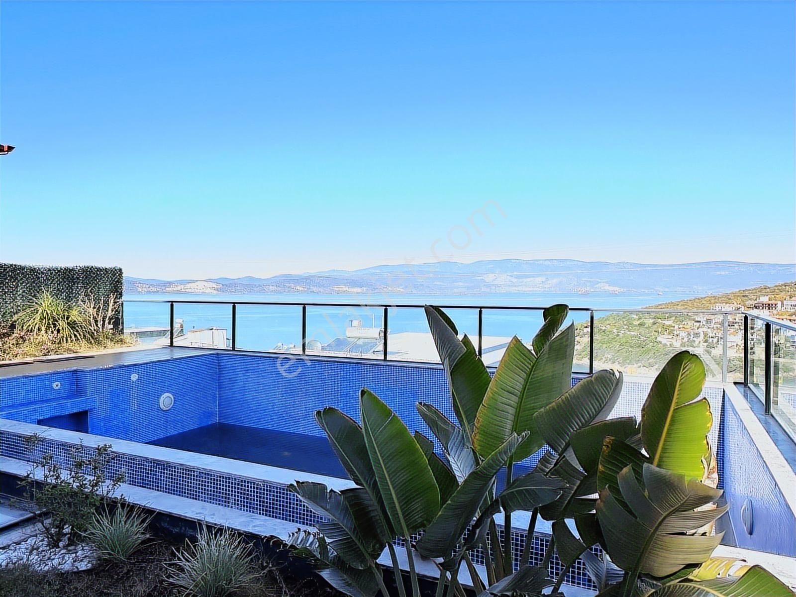 Adabükü Turkuaz Koy Denize Sıfır Plajlı 500 M2 İçinde Yeni Villa - Görsel 28