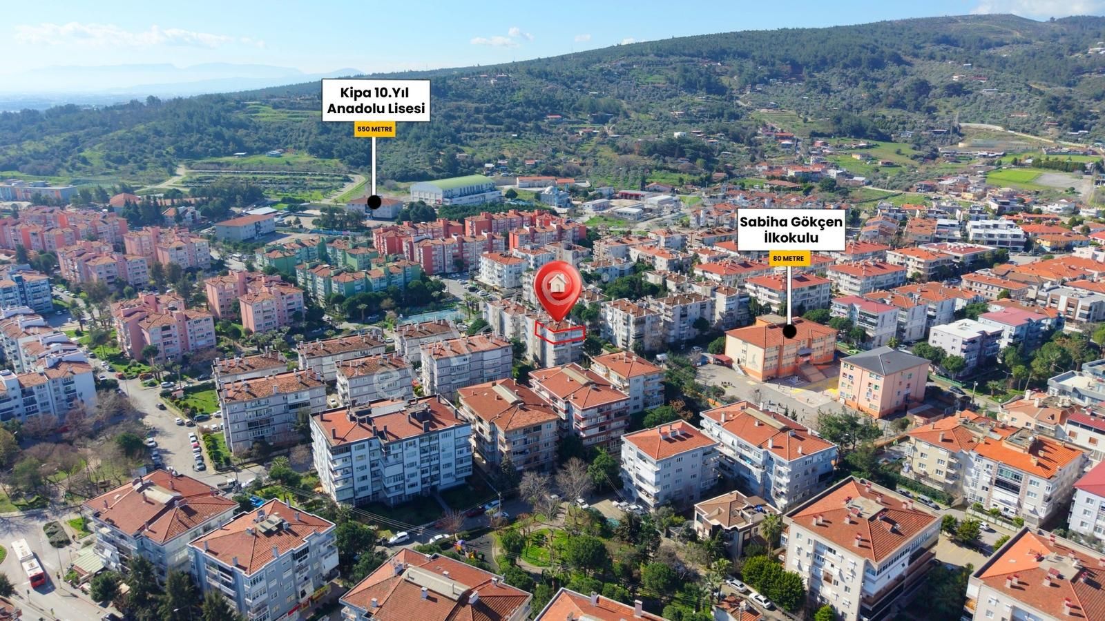 Emin'den Okullar Bölgesinde 3+1 Ön Cephe Daire