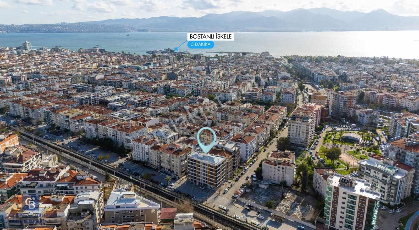 Bostanlı Sıfır Bina'da 3+1 Yerden Isıtmalı Satılık Köşe Daire - Görsel 2