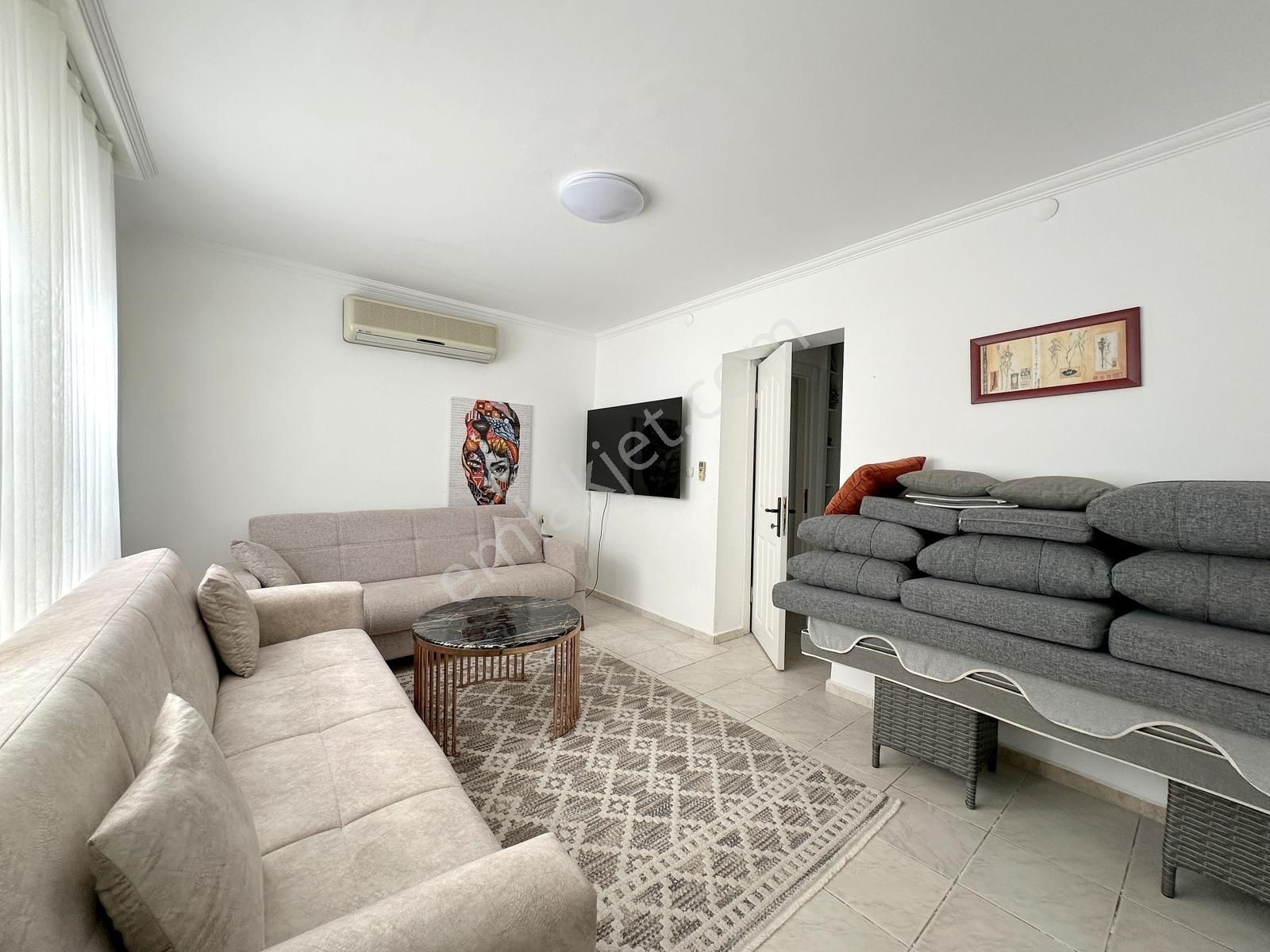 Adabükü Kumsal Plajlı Sitede12 Ay Yaşama Uygun Eşyalı Villa - Görsel 34