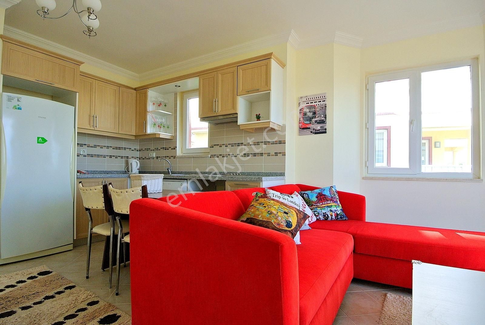 Adabükü Holiday Resort'ta Büyük Köşe Bahçeli Eşyalı Daire - Görsel 21