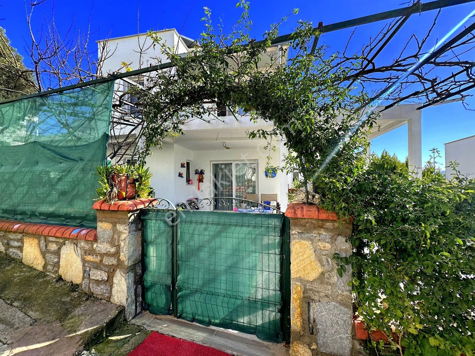 Bodrum Kumsal Plajlı Sitede Düzayak Köşe Bahçeli Müstakil Ev - Görsel 18