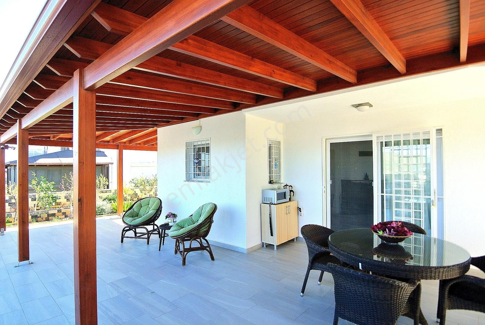 Turkuaz Kum Plajlı Sitede Yeni Bina Full Eşyalı Müstakil Villa - Görsel 27