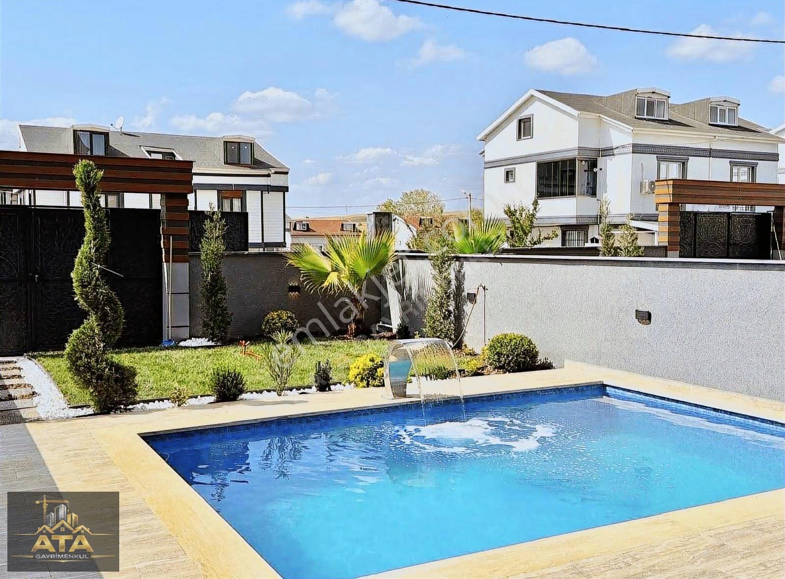 ꧂꧂ Kaliteden Ödün Yok & 4+1 Herşeyi Tam Eksiksiz & Havuzlu Villa - Görsel 34