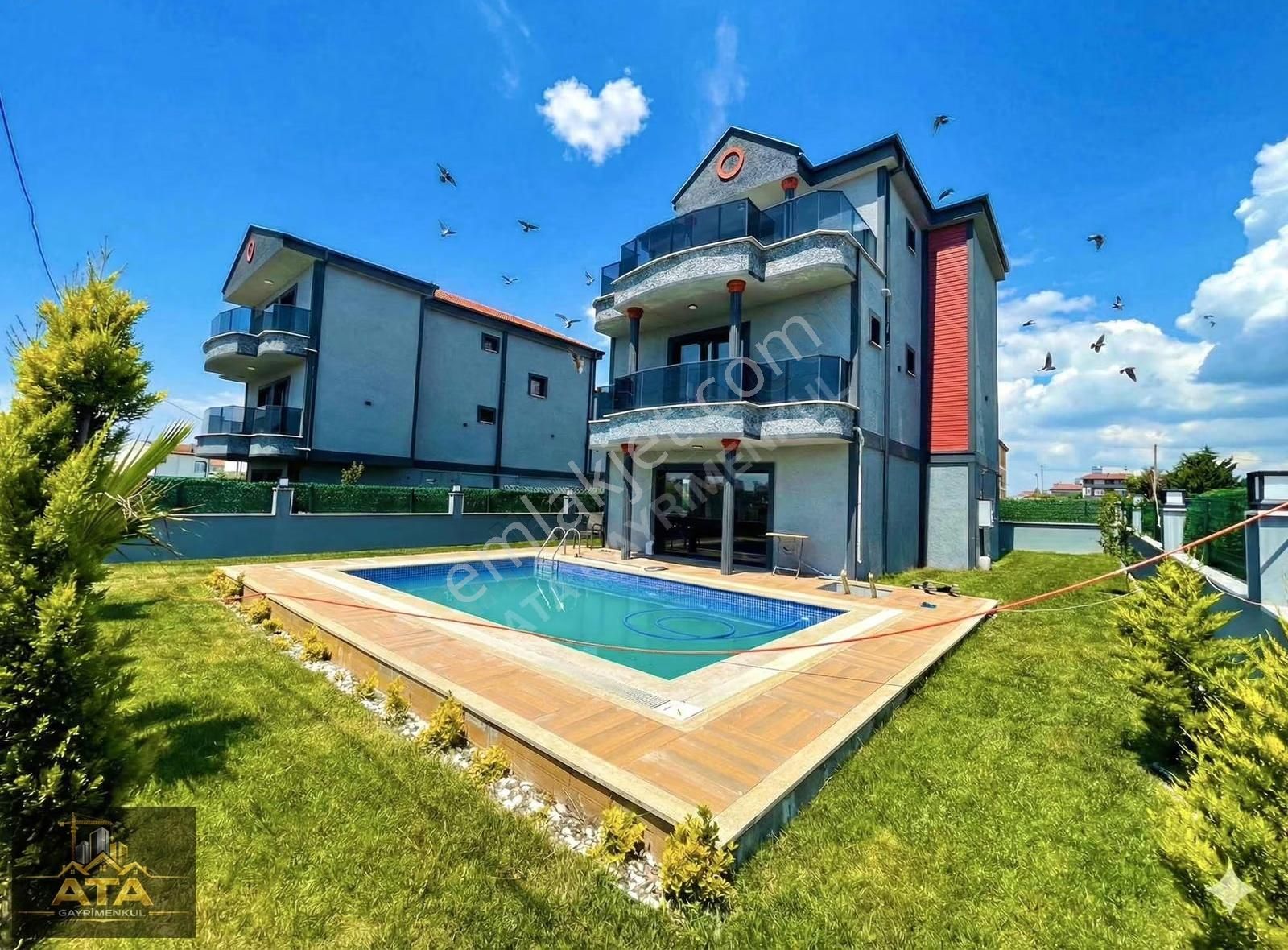 ^^ Yaza Villanızda Girin ^^ 6+1 Tam Müstakil Havuzlu Önü Park ^^ - Görsel 25