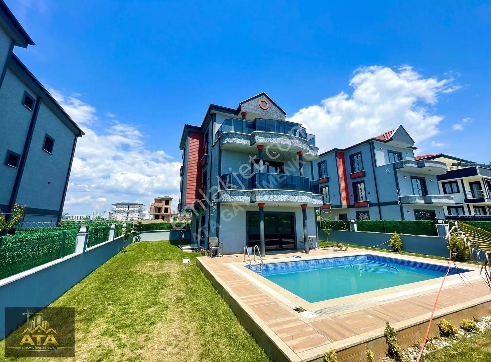 ^^ Yaza Villanızda Girin ^^ 6+1 Tam Müstakil Havuzlu Önü Park ^^ - Görsel 29