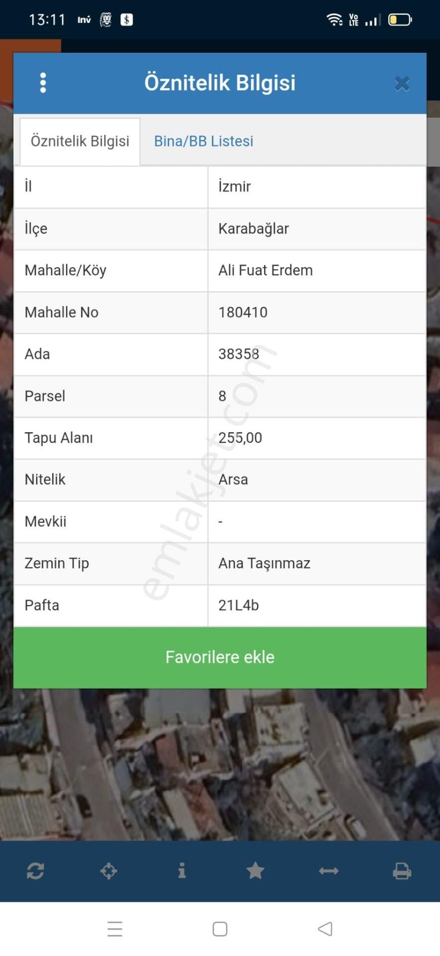 Karabağlar Ali Fuat Erdende Yatırımlık Tek Tapu Arsa - Görsel 2