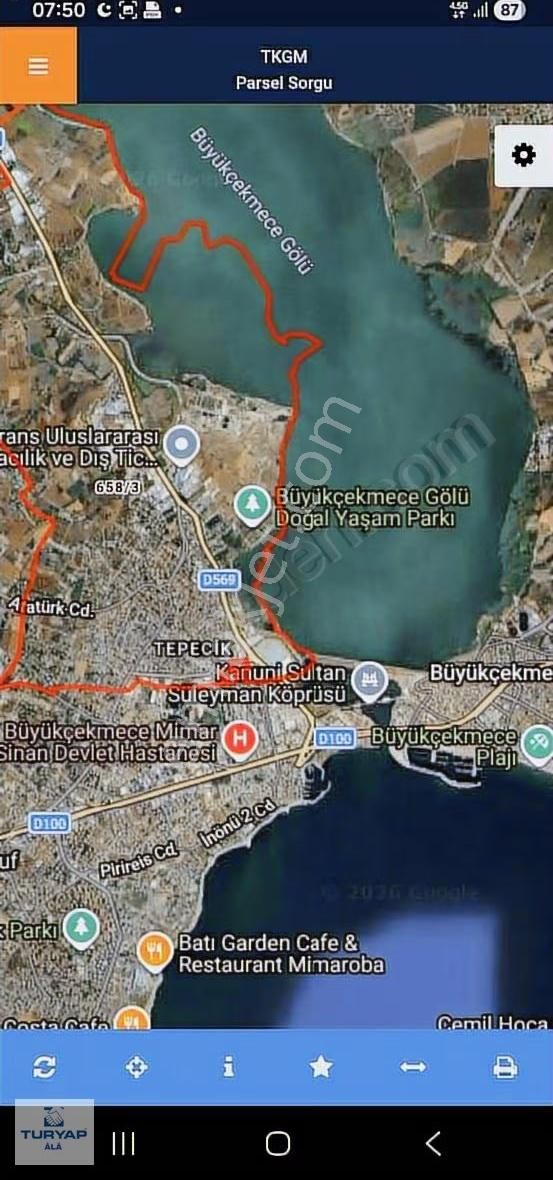 Turyap Alâ Ahmet Erdoğan'dan Büyükçekmece'de İmarlı Arsa - Görsel 5