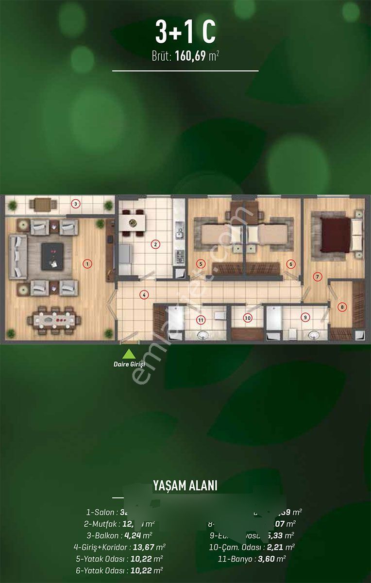 Beylikdüzü Westside2'de Konforlu 3+1 Fırsatı - Görsel 4