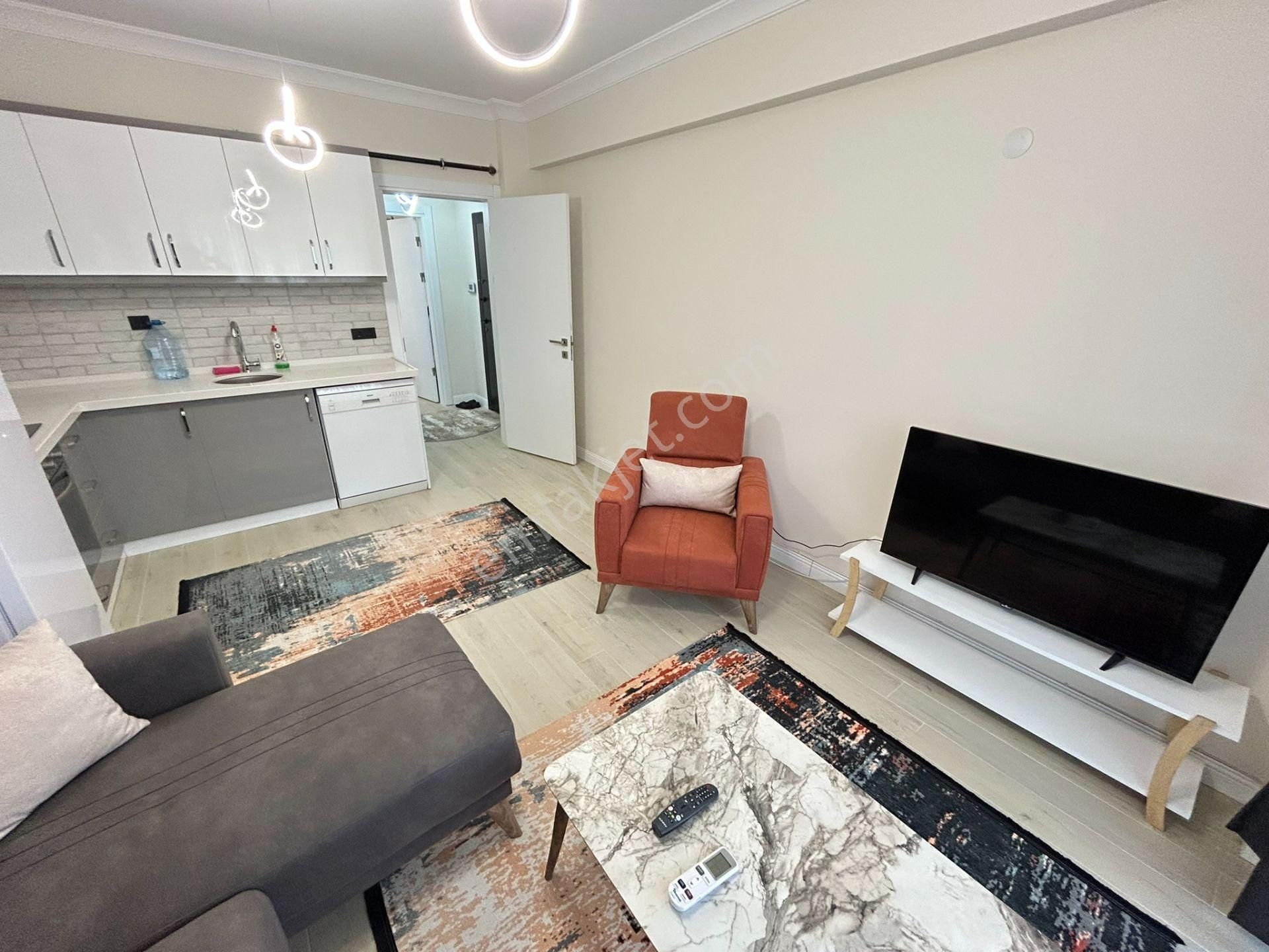 Cihan Emlak- Eşyalı Kiralık Paşakentte, Lüks, Klimalı, 1+1 Daire - Görsel 4