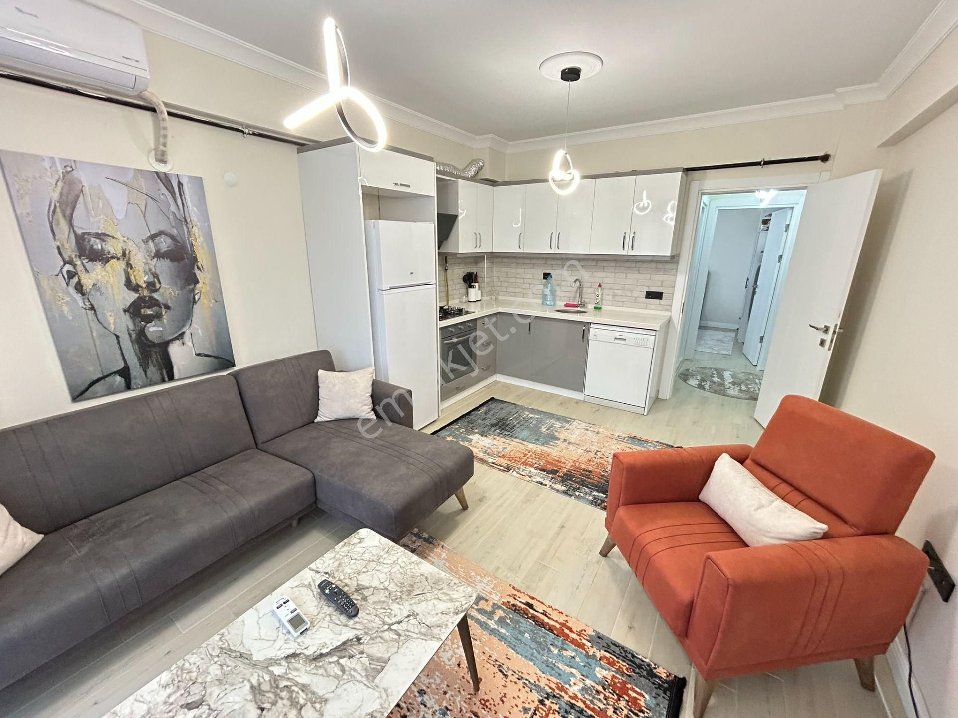 Cihan Emlak- Eşyalı Kiralık Paşakentte, Lüks, Klimalı, 1+1 Daire