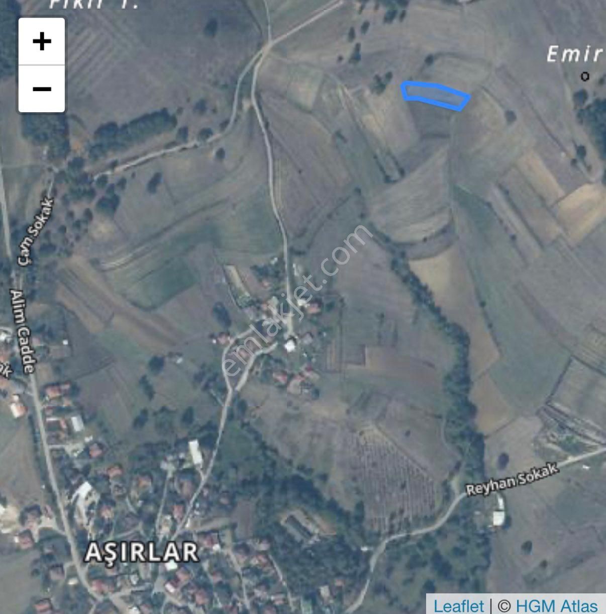 Satılık Tarla Sakarya Adapazarı Aşırlar Mah.