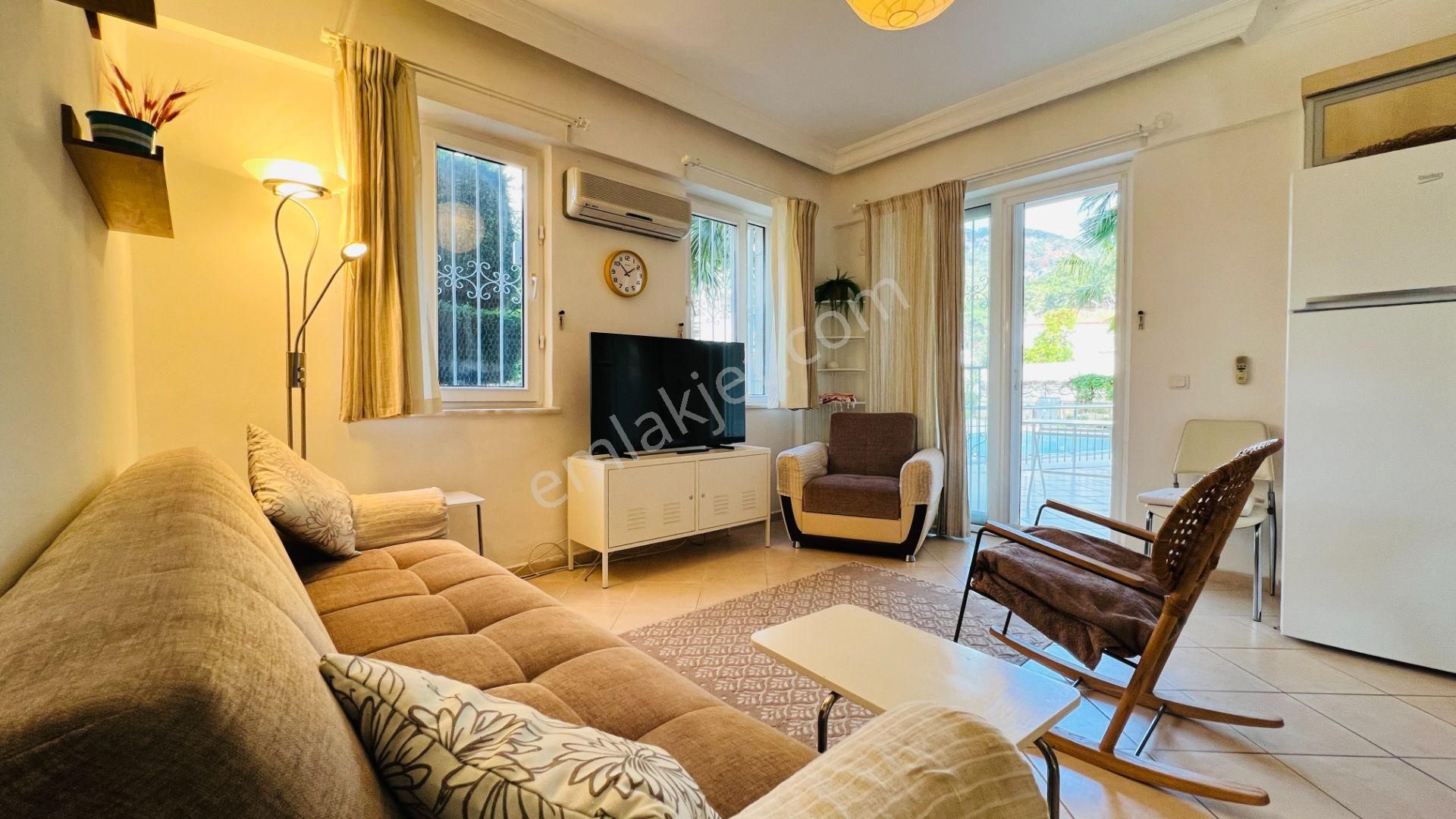 Kemer Kiriş'te Havuzlu Site İçerisinde Eşyalı Satılık 2+1 Daire - Görsel 10