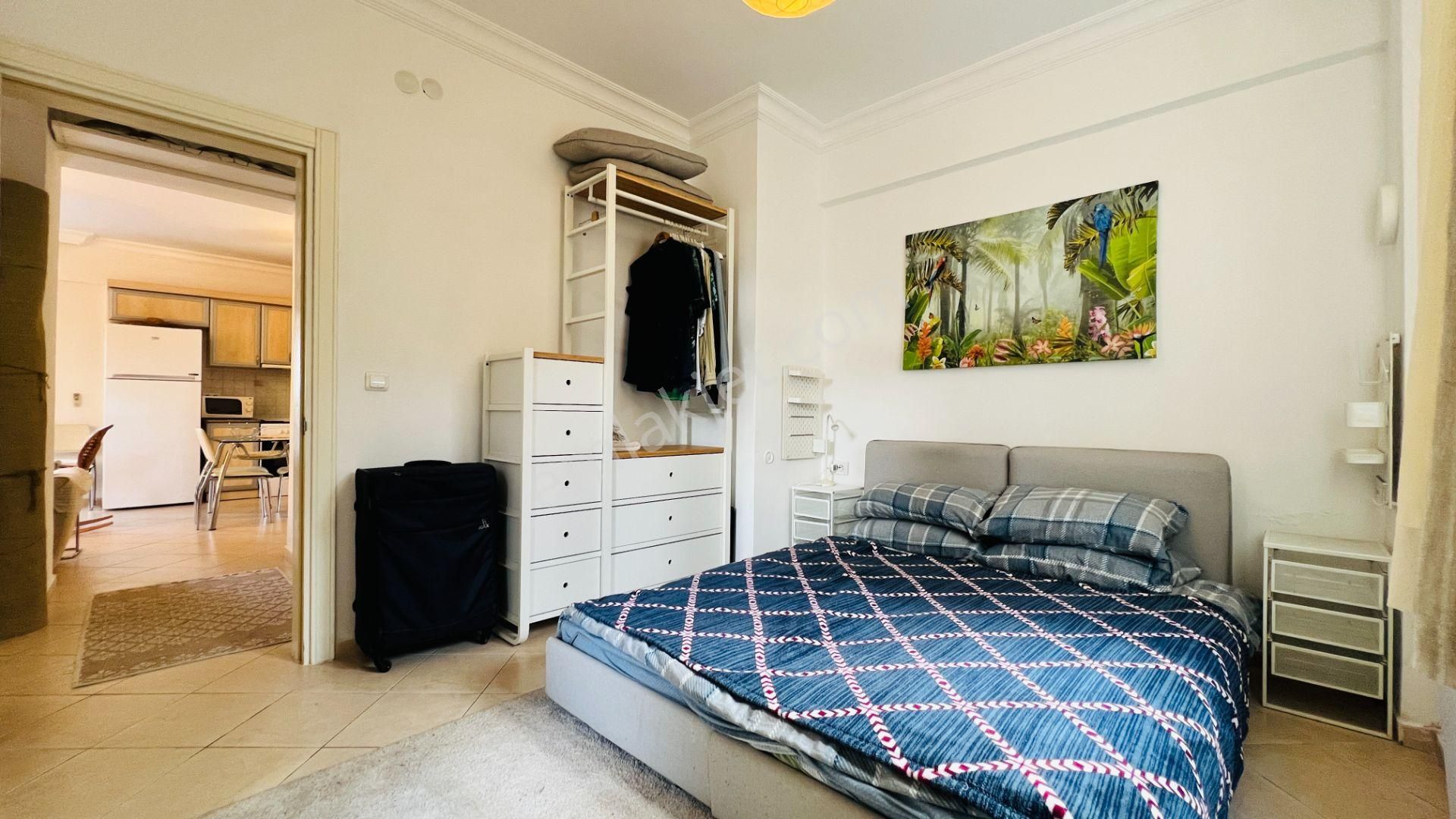 Kemer Kiriş'te Havuzlu Site İçerisinde Eşyalı Satılık 2+1 Daire - Görsel 14