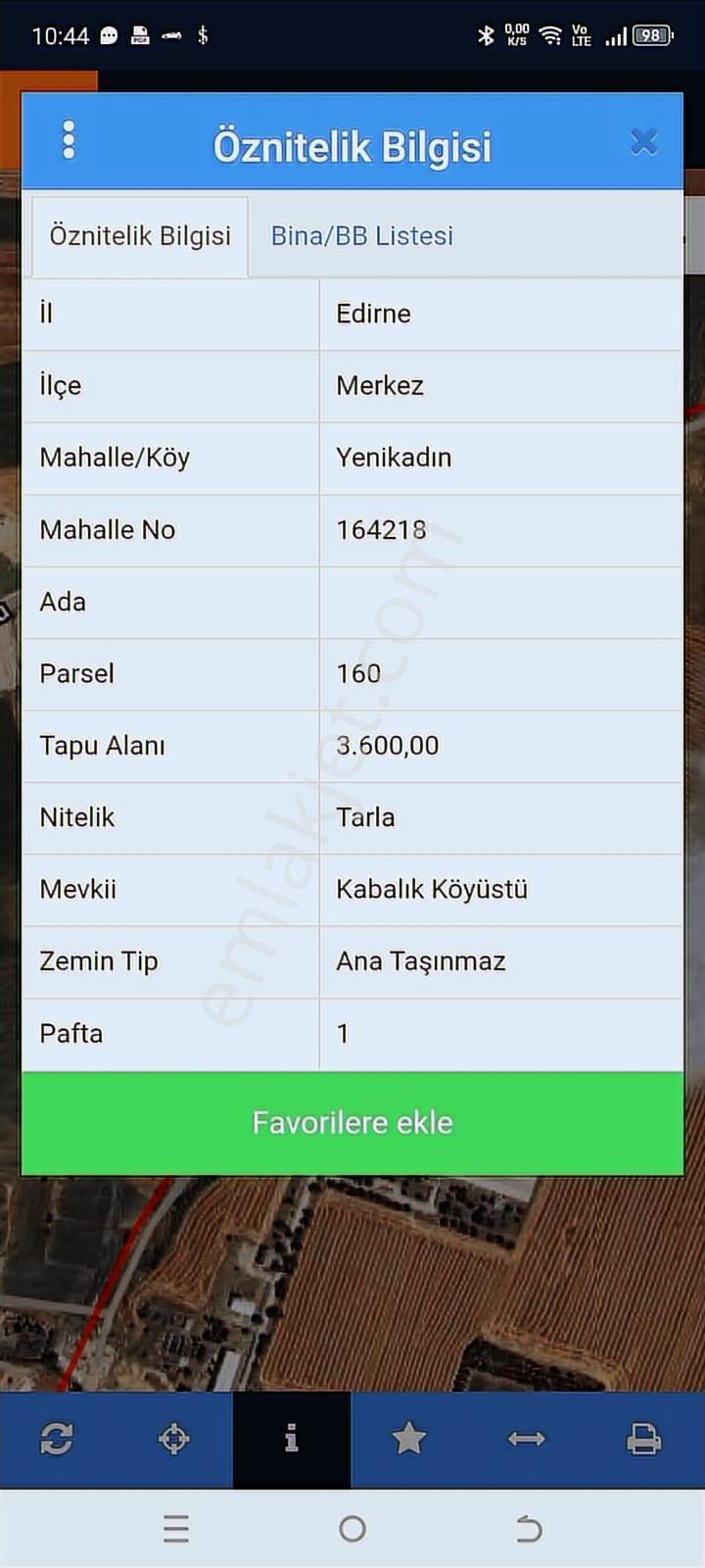 Edirne Yeni Kadın Köyünde Satılık Yatırımlık Fırsat Arazi - Görsel 6