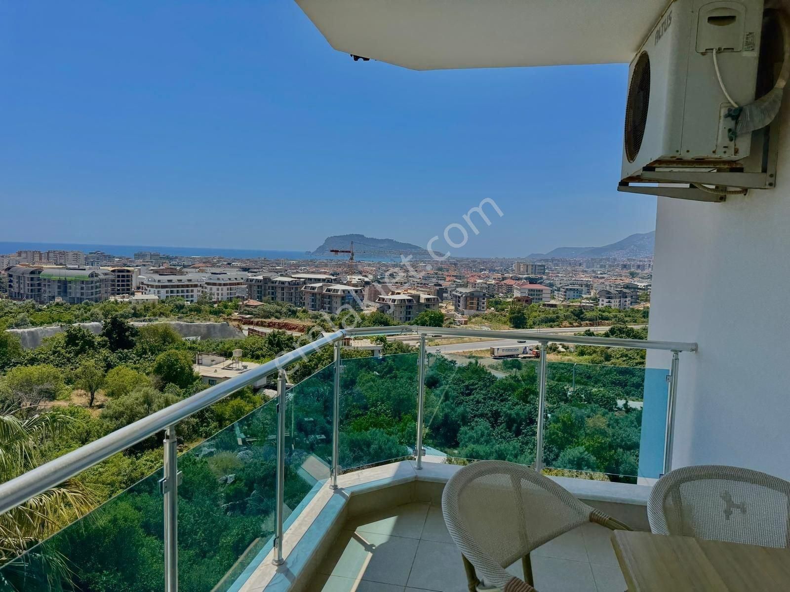 Alanya Oba 3+1 Full Eşyalı Deniz Ve Kale Manzaralı Satılık Daire - Görsel 14