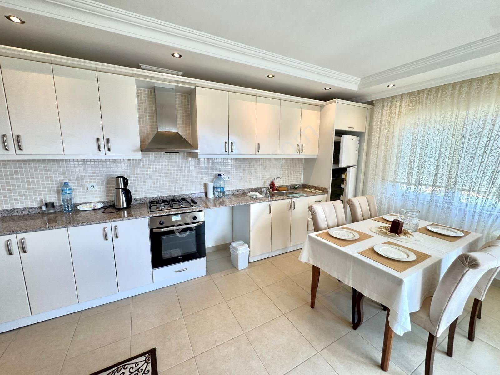 Alanya Oba 3+1 Full Eşyalı Deniz Ve Kale Manzaralı Satılık Daire - Görsel 5