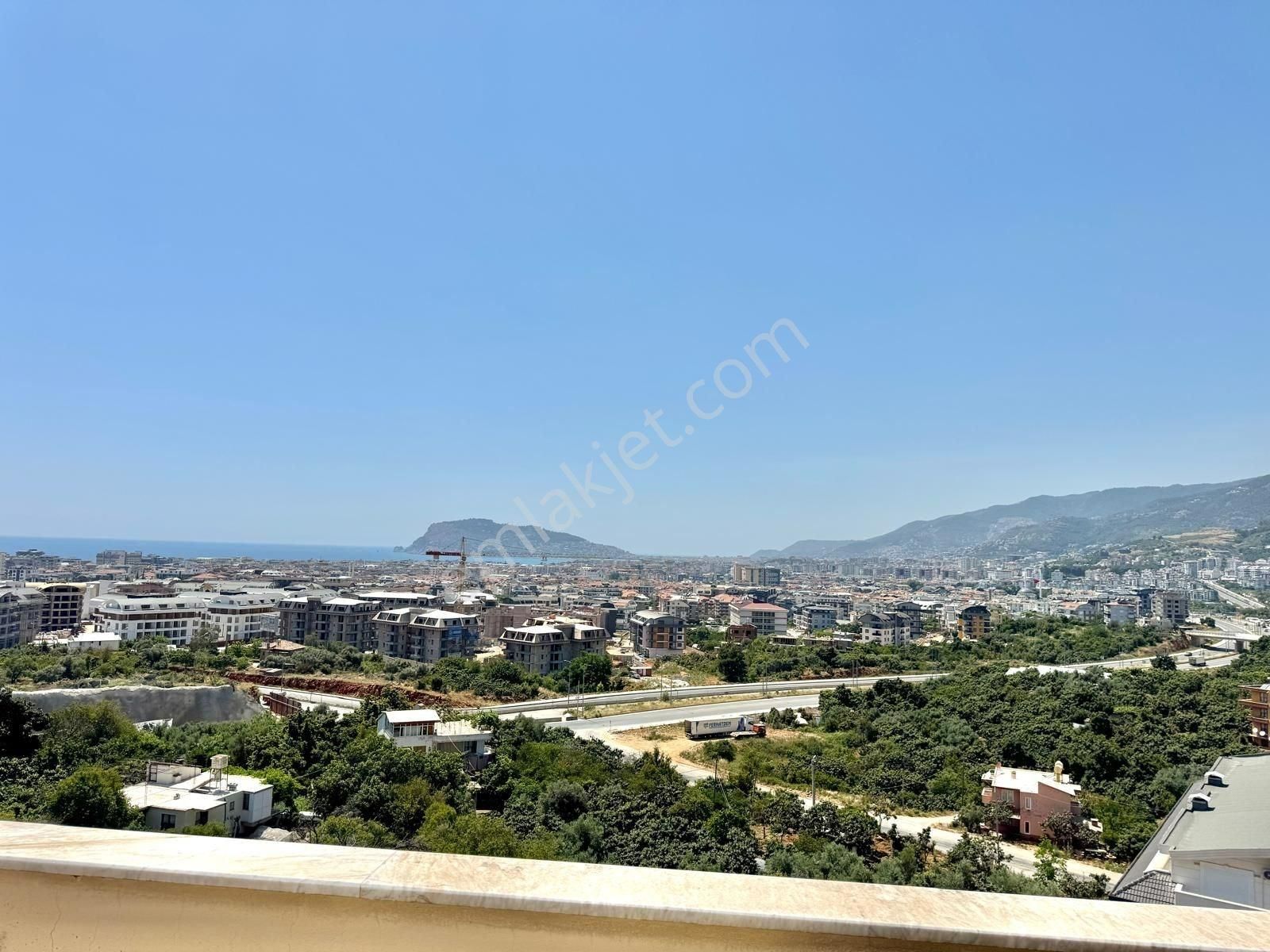 Alanya Oba 3+1 Full Eşyalı Deniz Ve Kale Manzaralı Satılık Daire - Görsel 19