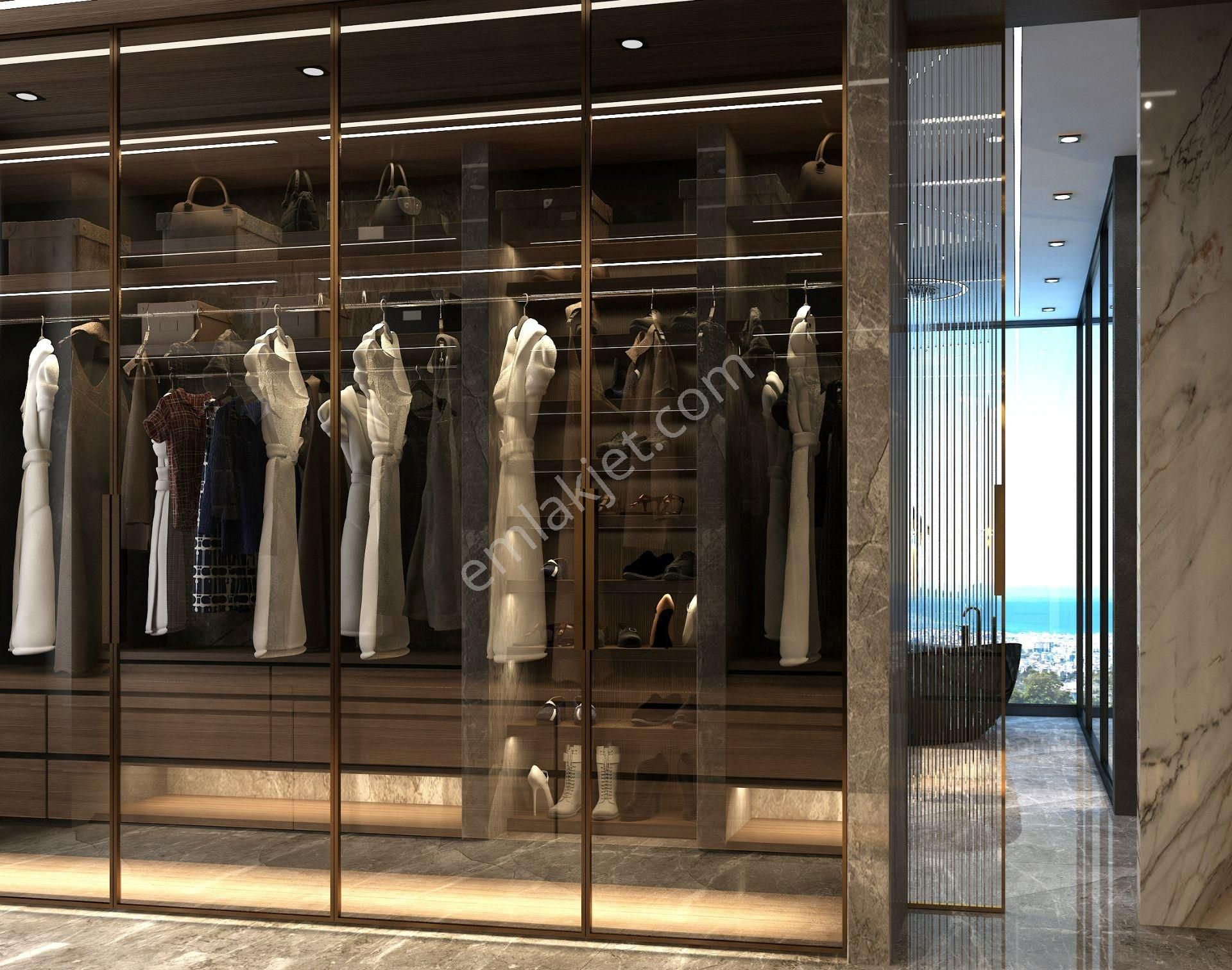 Alanya Bektaş’ta Deniz & Havuz Manzaralı Lüks 3+1 Villa - Görsel 23