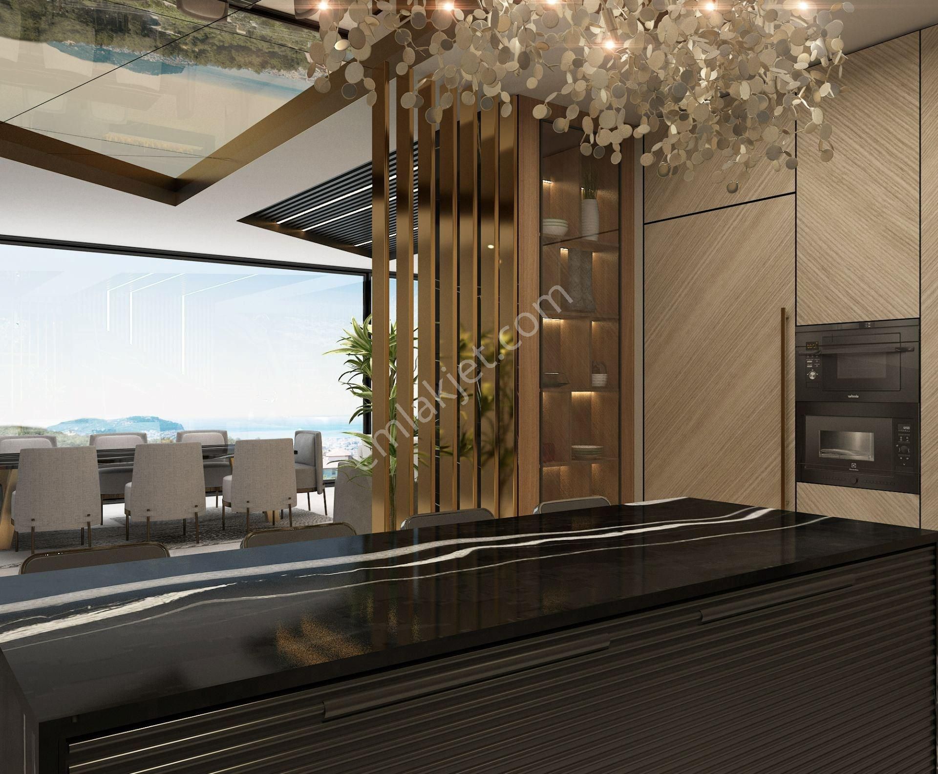 Alanya Bektaş’ta Deniz & Havuz Manzaralı Lüks 3+1 Villa - Görsel 20